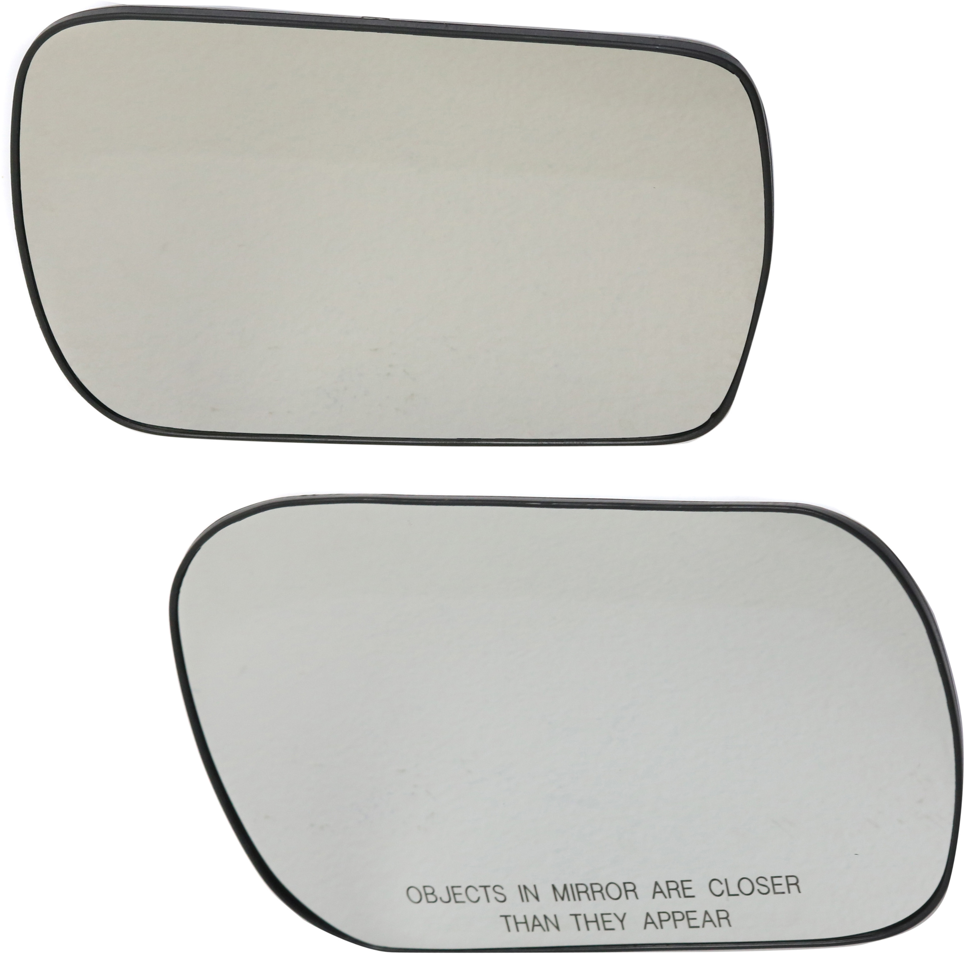 AM AVALON 00-04 MIRROR GLASS RH AND LH Non Heated XL Model w Backing Plate SKU SET TY164GR Partslink TO1325149 TO1324149 OEM 87931AC010-87961AC010
