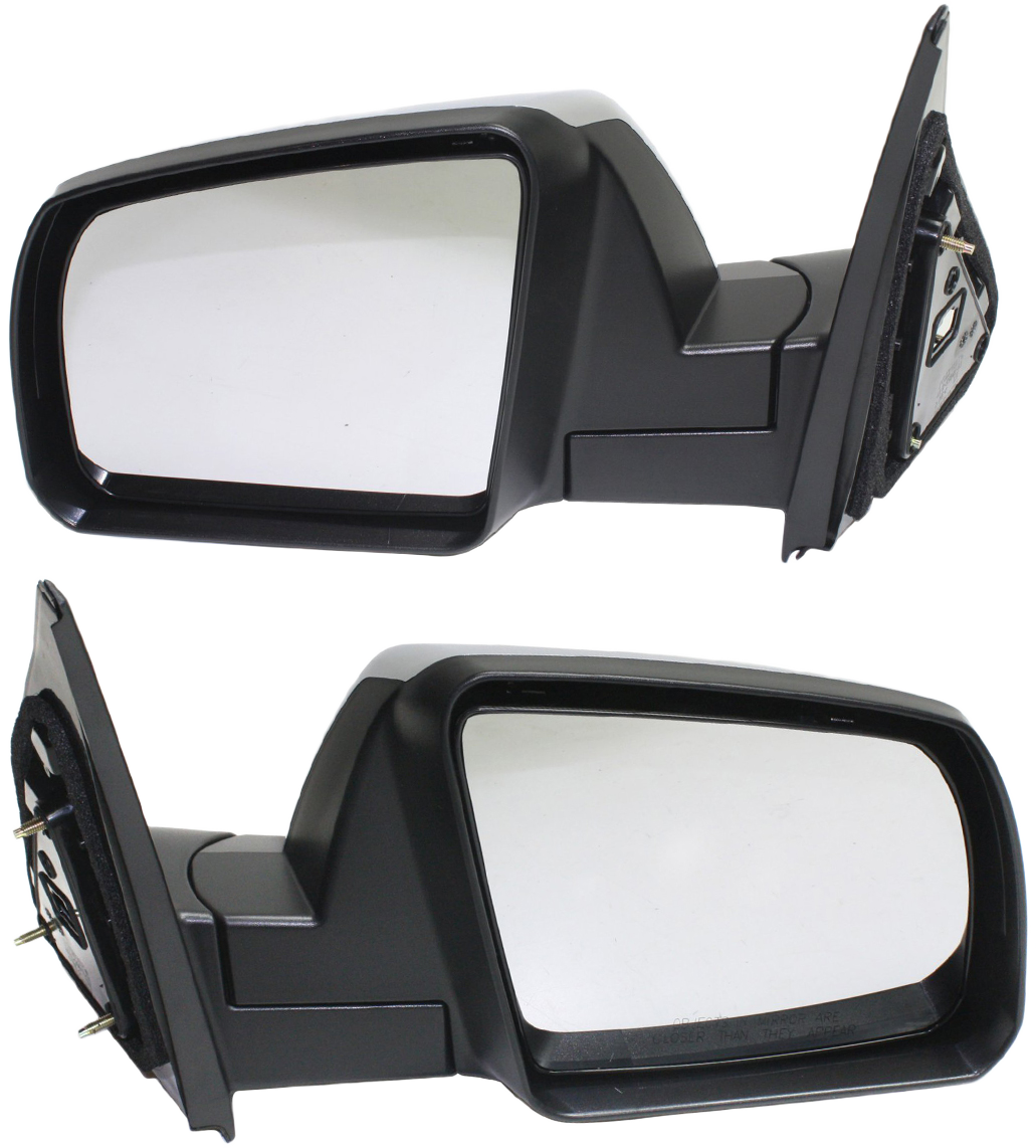 AM TUNDRA 07-13 MIRROR RH AND LH Non Towing Manual Adjust Manual Folding Non Heated Chrome No Signal Light Base Model SKU SET TY169CR OEM 879100C190-879100C191 PFM 8794