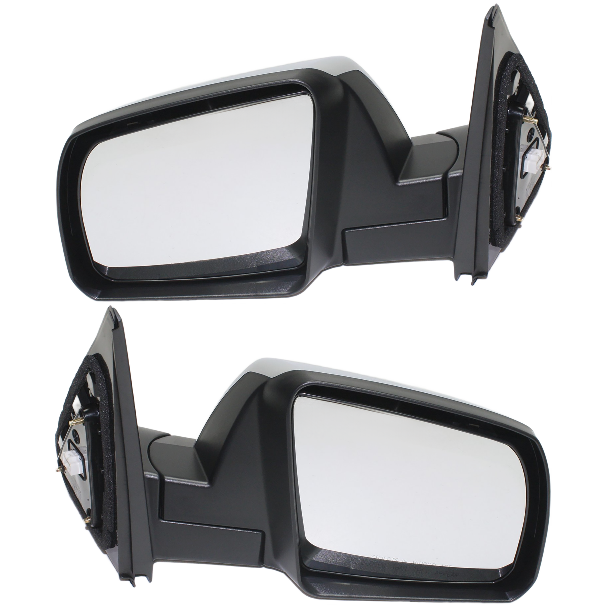 AM TUNDRA 07-13 MIRROR RH AND LH Non Towing Power Manual Folding Non Heated Chrome No Signal Light SR5 Model SKU SET TY170CR OEM 879100C230-879100C231 PFM 8794