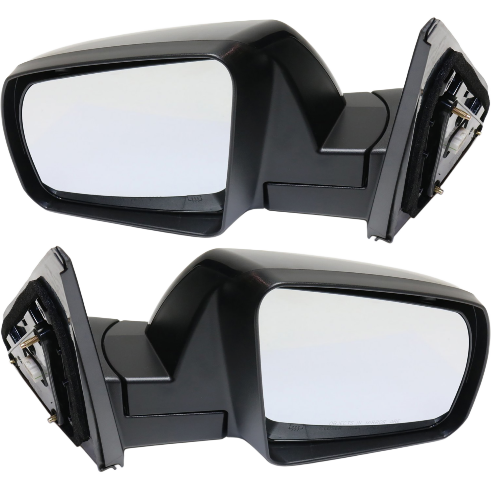 AM SEQUOIA 14-17 MIRROR RH AND LH Non Towing Power Manual Folding Heated Paintable w Cold Climate Spec SR5 Model SKU SET TY177ER Partslink TO1320324 TO1321324 OEM 879100C500C0-879400C500C0