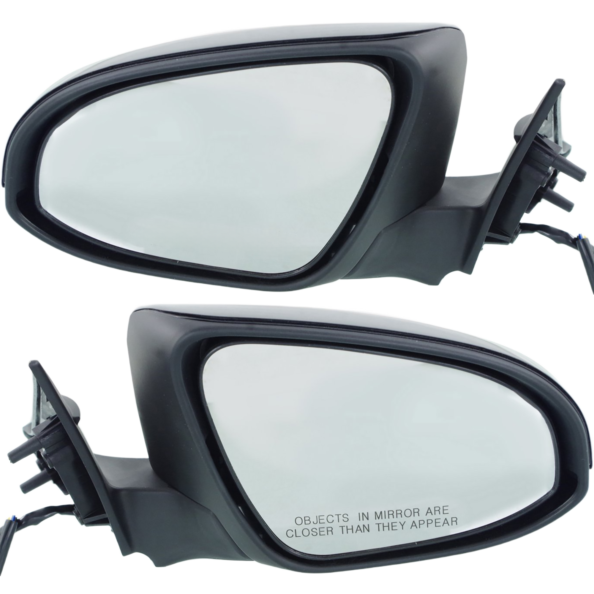 AM CAMRY 15-15 MIRROR RH AND LH Power Manual Folding Heated Paintable No Auto dimming BSD Memory and Signal Light SKU SET TY178ER Partslink TO1320320 TO1321320 OEM 8790106040-8790606040