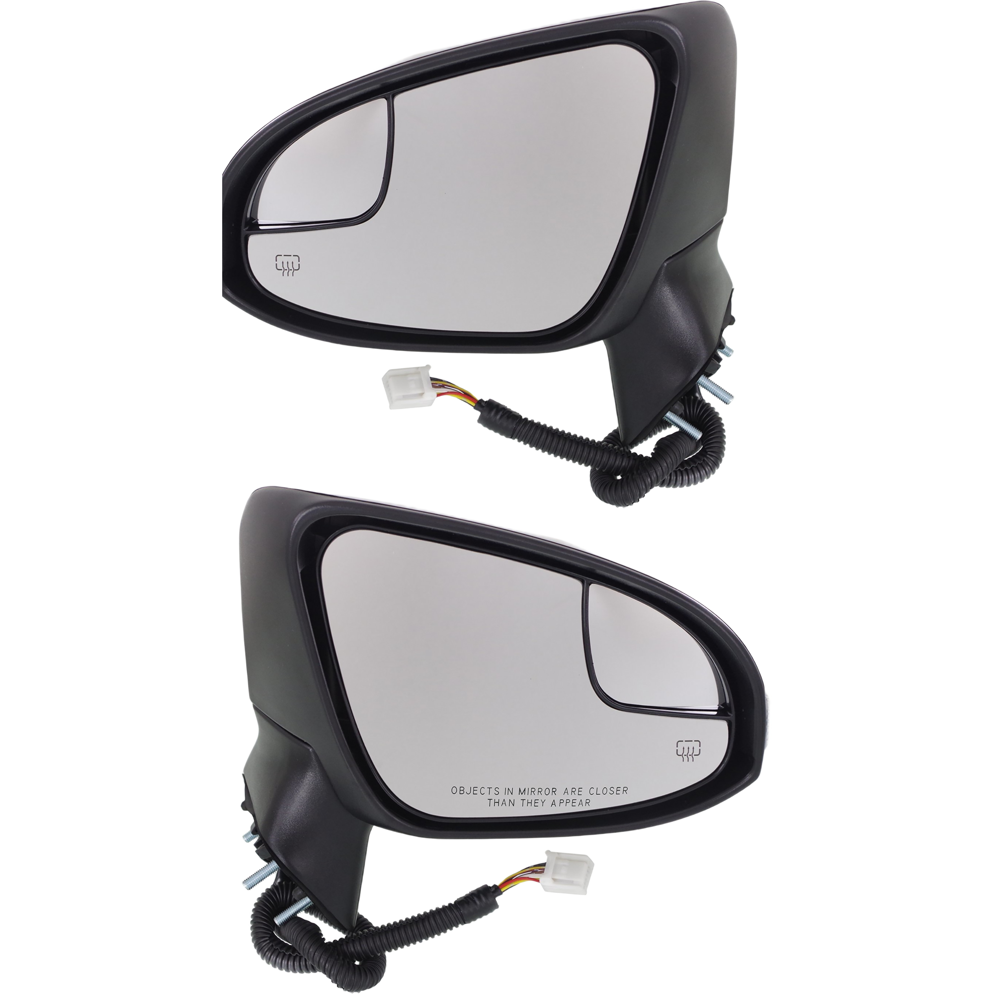 AM VENZA 13-14 MIRROR RH AND LH Power Manual Folding Heated Paintable w Puddle and Signal Lights No Memory SKU SET TY181ER S Partslink TO1320328 TO1321328 OEM 879100T040C0-879400T040C0