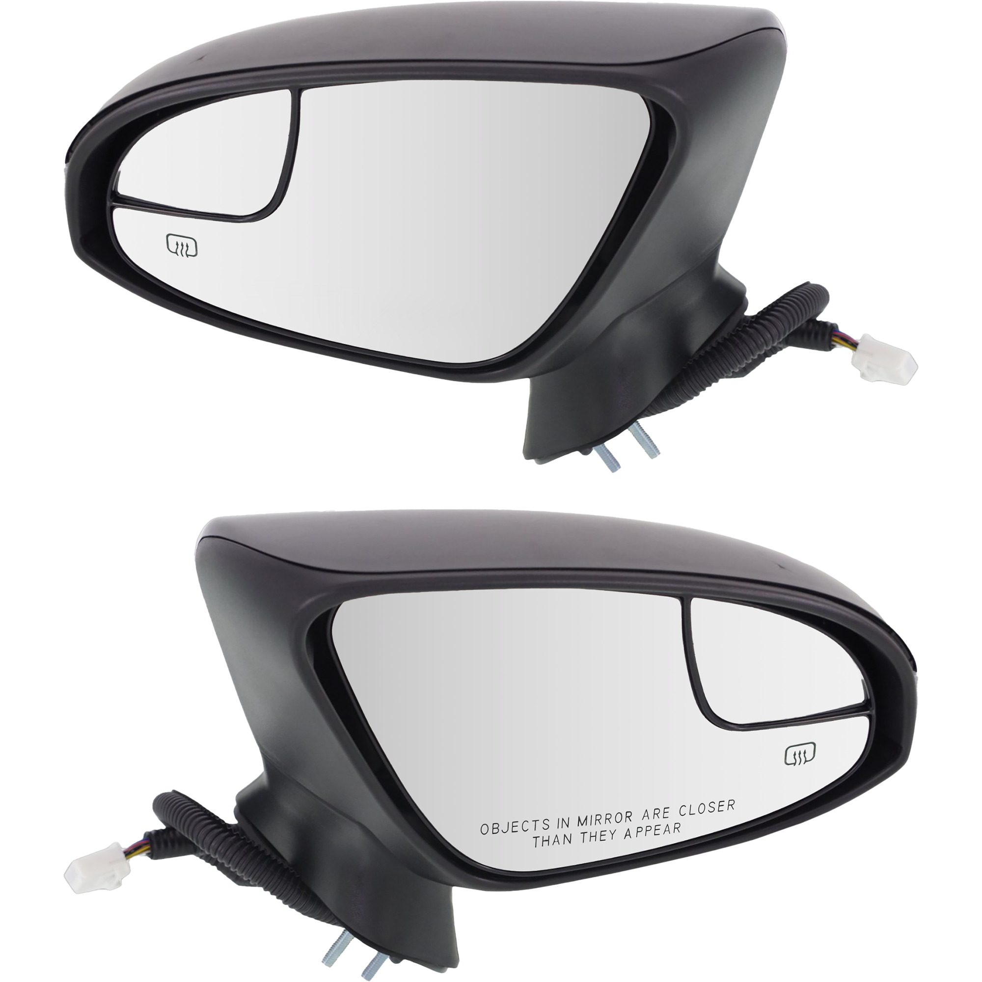 AM VENZA 13-13 MIRROR RH AND LH Power Manual Folding Heated Paintable w Memory Puddle Light and Signal Light SKU SET TY182ER S Partslink TO1320351 TO1321351 OEM 879100T050C0-879400T050C0