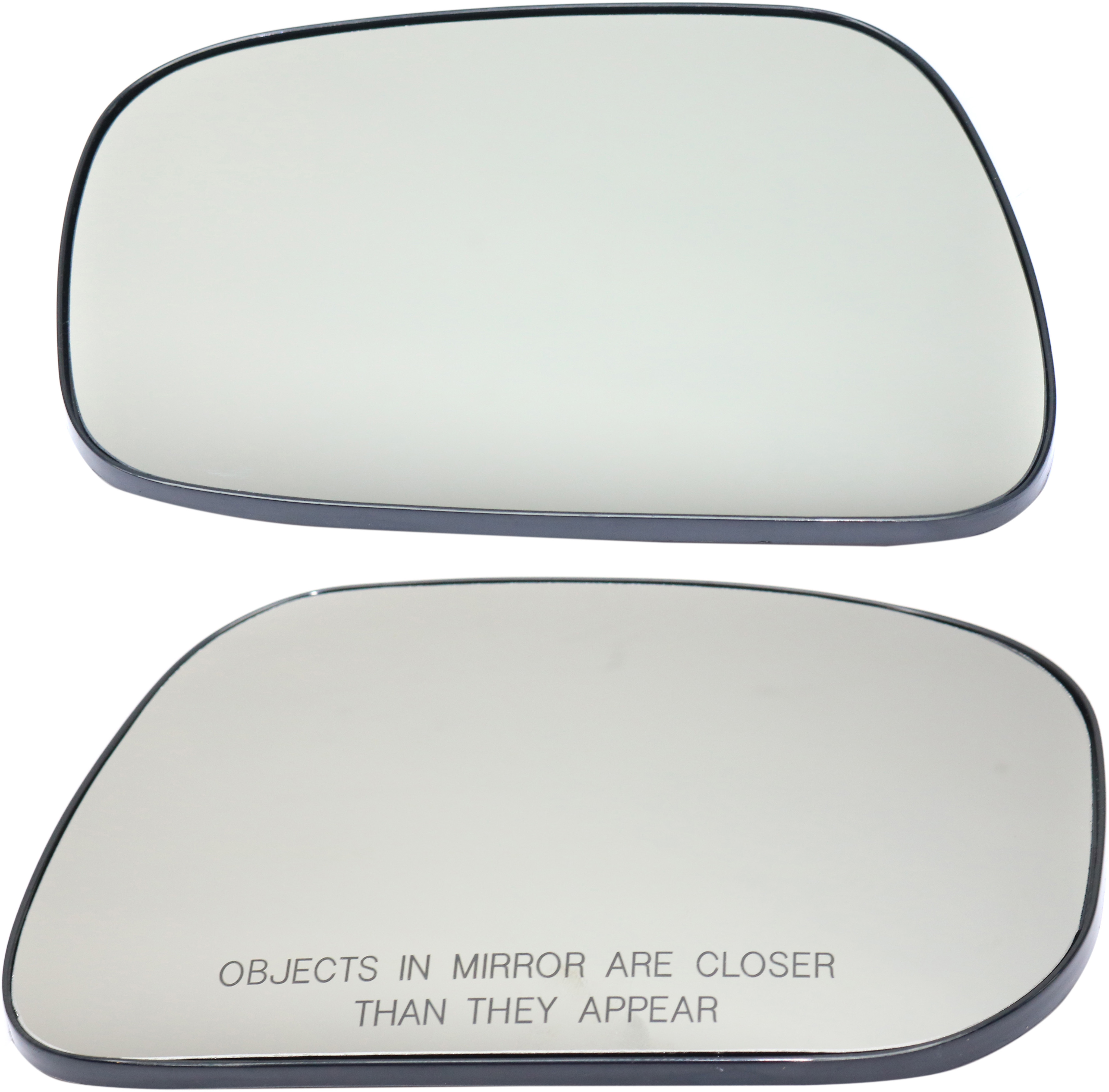 AM CAMRY 02-06 MIRROR GLASS RH AND LH Non Heated w Backing Plate USA Built Vehicle SKU SET TY193GR Partslink TO1324100 TO1325100 OEM 87961AA080-87931AA080