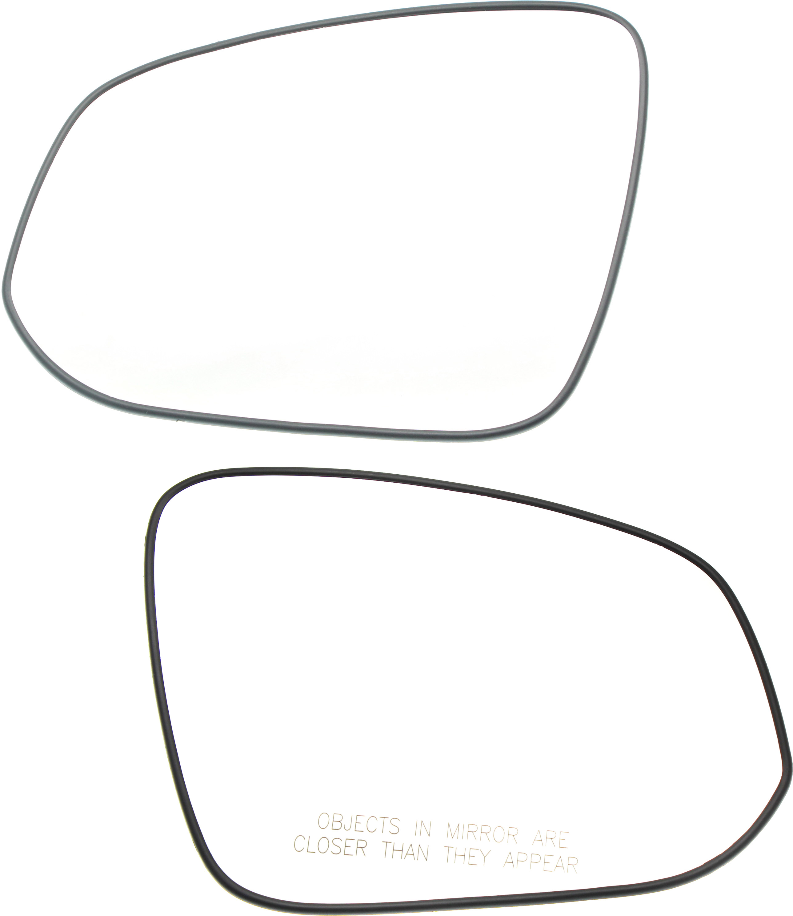 AM RAV4-13-18 MIRROR GLASS RH AND LH Non Heated w Backing Plate North America Built Vehicle SKU SET TY197GR Partslink TO1324121 TO1325121 OEM 879610R080-879610R210-879310R0