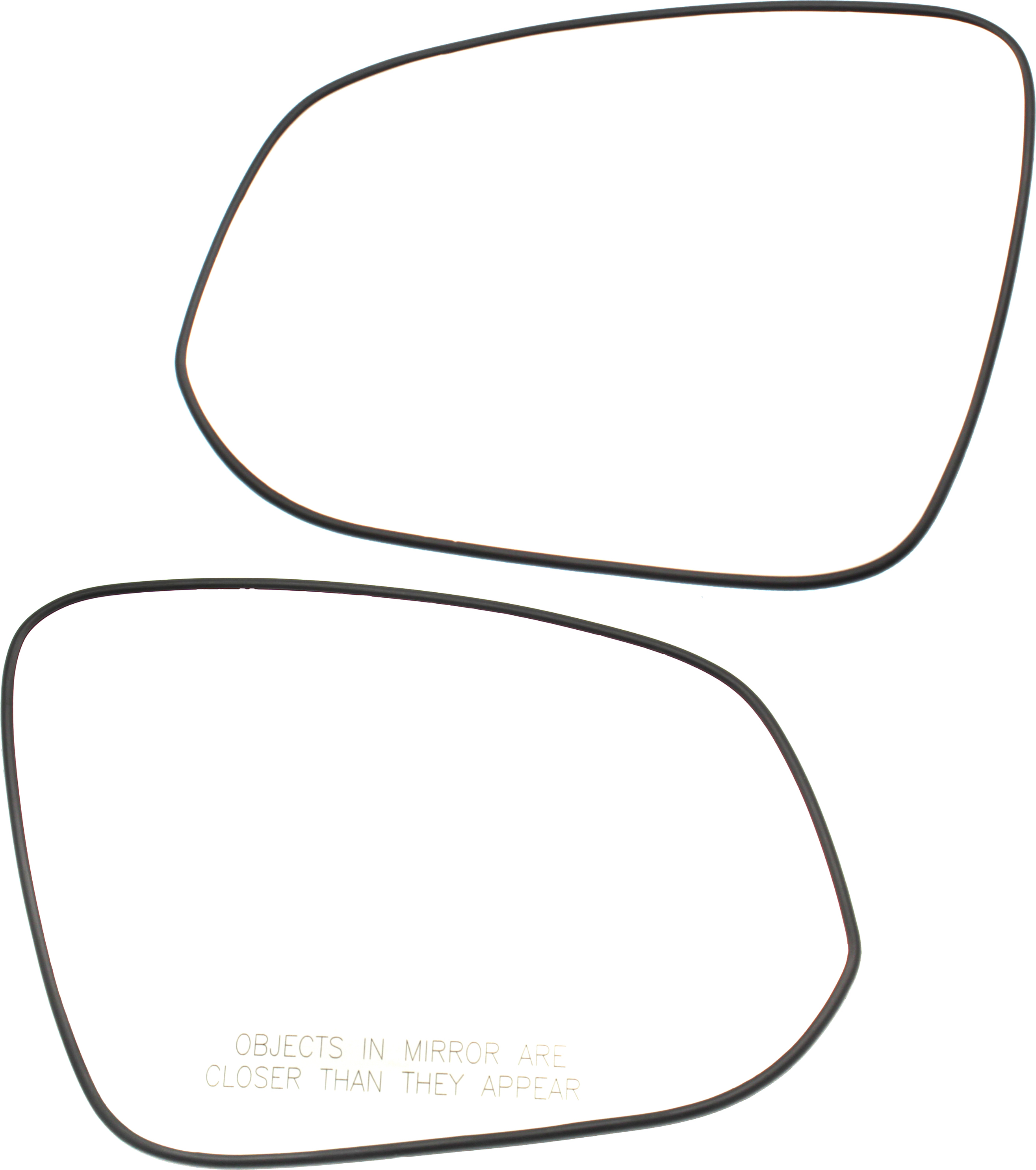 AM RAV4-13-18 MIRROR GLASS RH AND LH Heated w Backing Plate No Blind Spot Detection North America Built SKU SET TY198GR OEM 879610R090-879610R220-879310R0