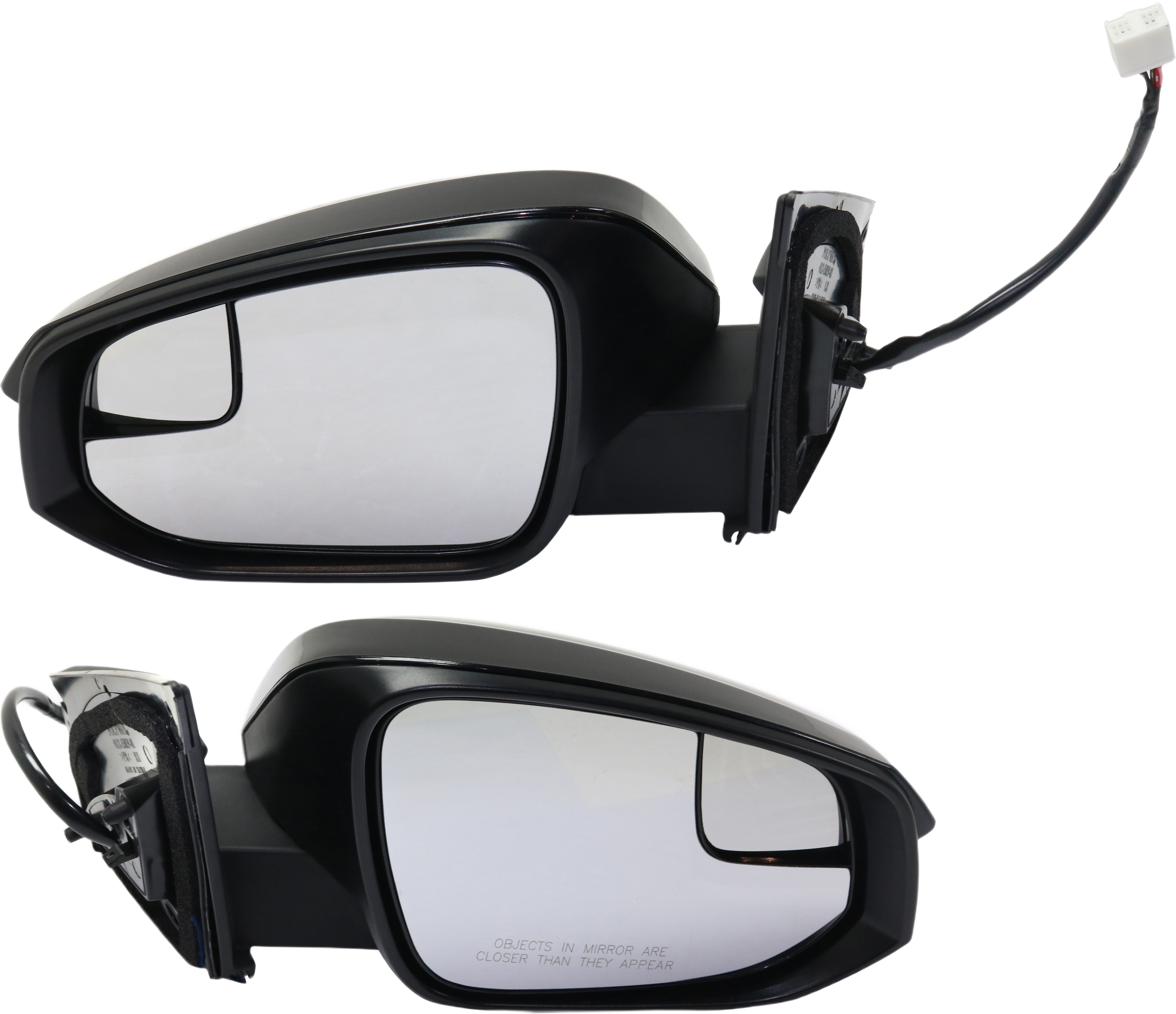 AM RAV4-16-18 MIRROR RH AND LH Power Manual Folding Heated Paintable w BSG and Signal Light Exc. Hybrid Model North America Built Vehicle SKU SET TY214ER S Partslink TO1320346 TO1321346 OEM 879100R210C0-879400R220C0