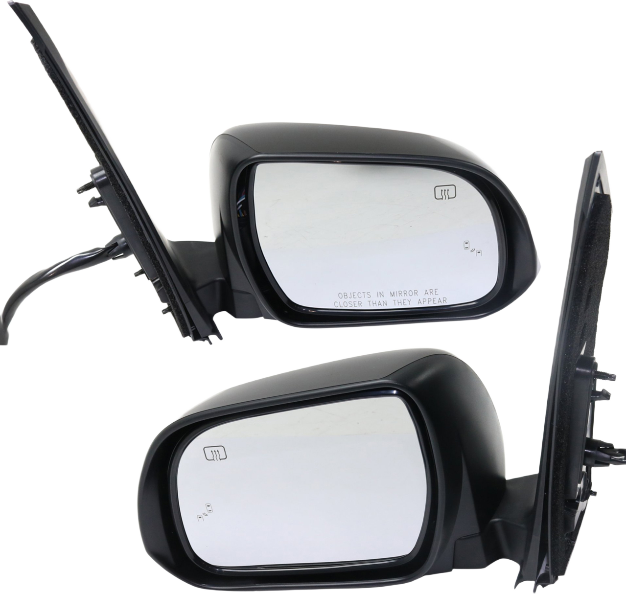 AM SIENNA 13-17 MIRROR RH AND LH Power Power Folding Heated Paintable w BSD Memory Puddle Light and Signal Light SKU SET TY216ER S Partslink TO1320327 TO1321327 OEM 8791008122-8794008122