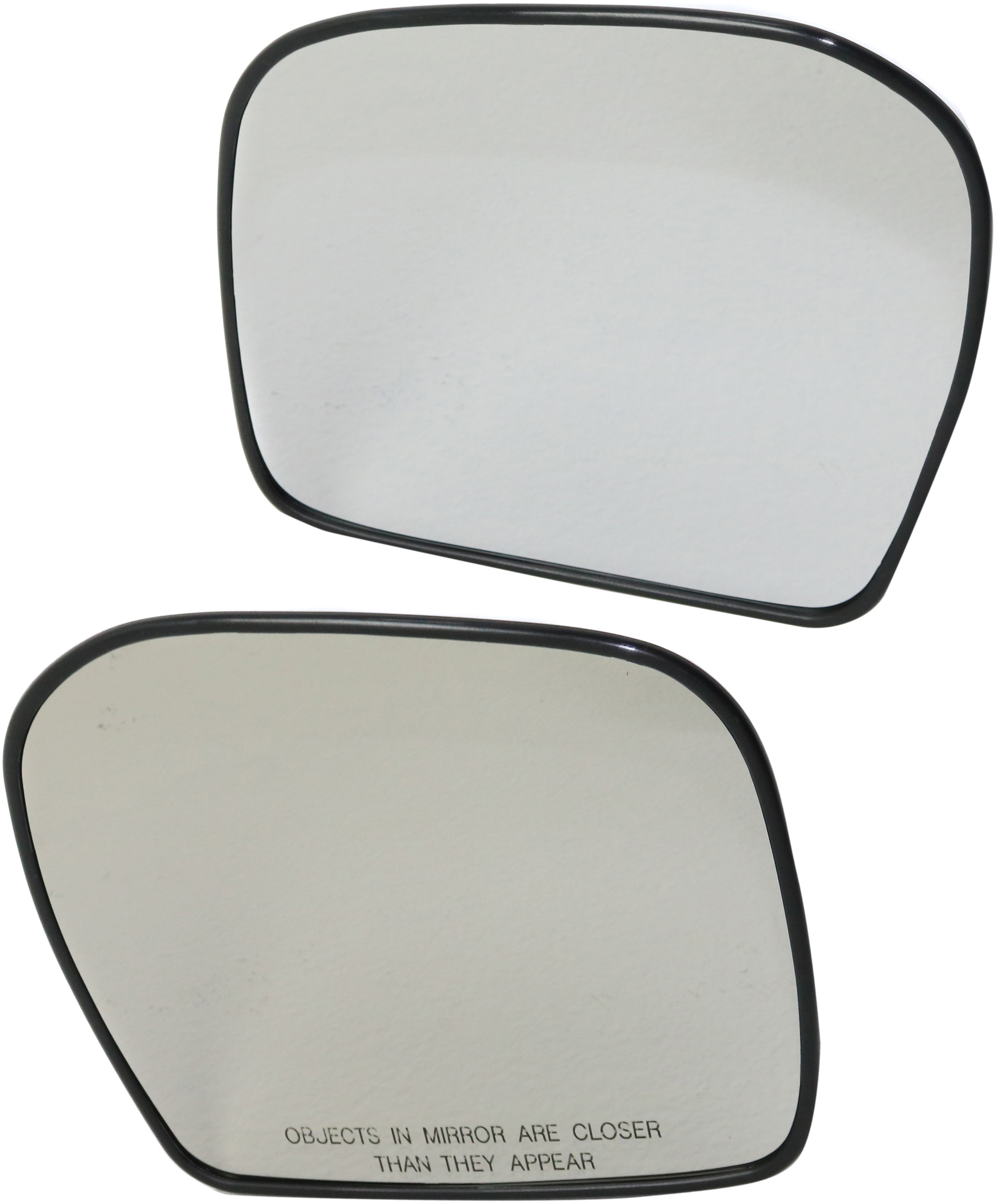AM 4RUNNER 00-01 TACOMA 01-04 MIRROR GLASS RH AND LH Non Heated w Backing Plate 4Runner Base Model All Cab Types SKU SET TY219GR Partslink TO1324157 OEM 879313D010-8793135840-87961357