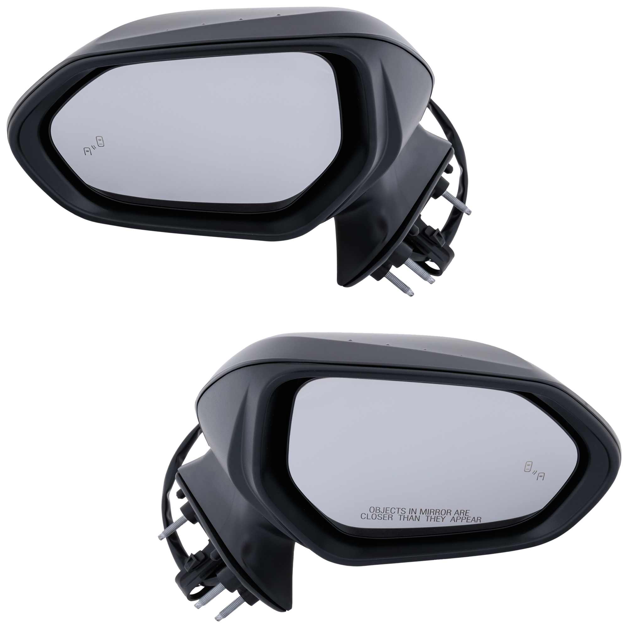 AM AVALON 19-22 MIRROR RH AND LH Power Manual Folding Heated Paintable w BSD in Glass and In housing Signal Light No Auto dimming and Memory SKU SET TY221ER S Partslink TO1320404 TO1321404 OEM 8791007190 PFM 8794007190 PFM