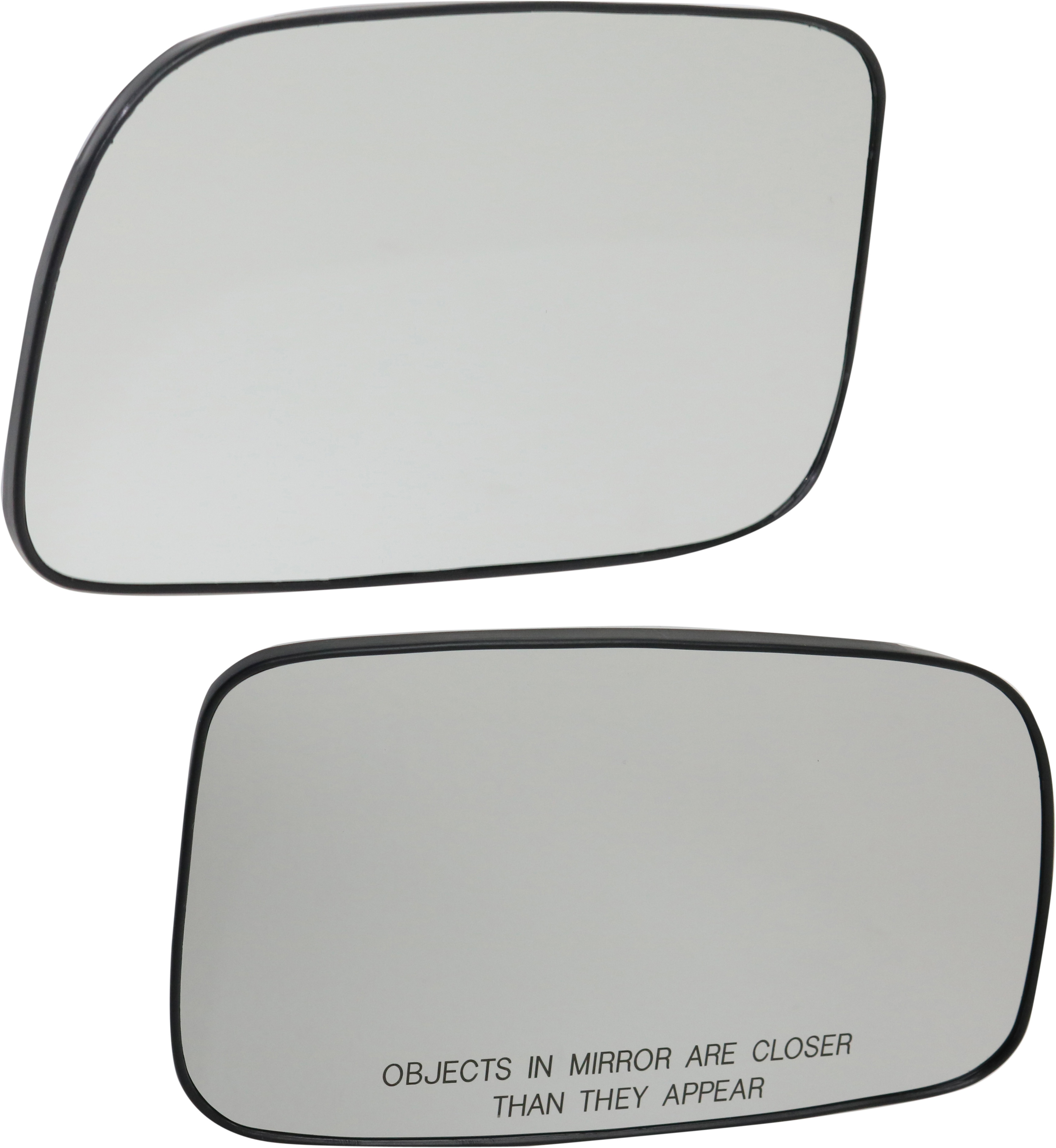 AM PRIUS 04-09 MIRROR GLASS RH AND LH Heated w Backing Plate SKU SET TY223GR Partslink TO1325148 TO1324148 OEM 8793147100-8796147100
