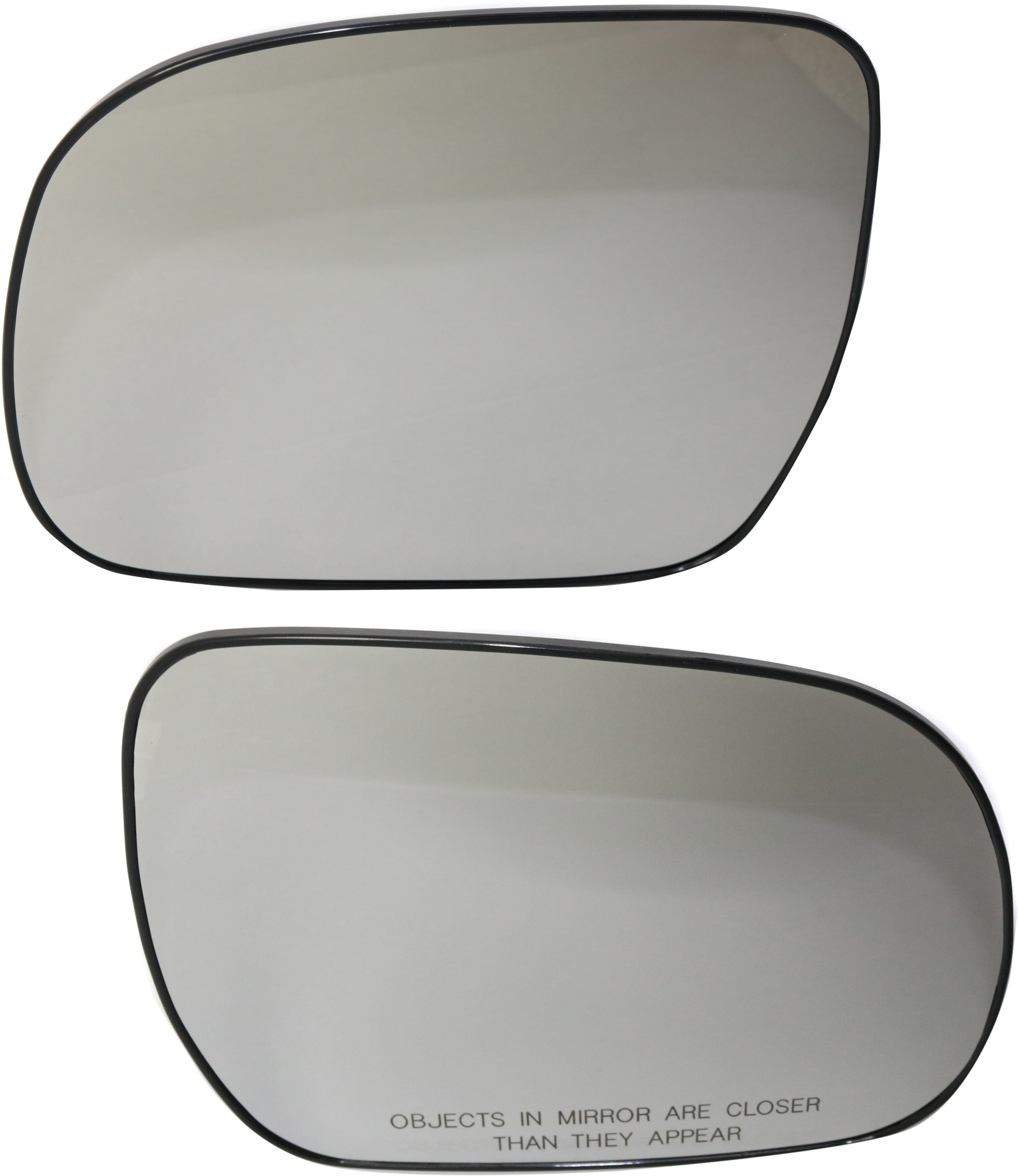 AM TACOMA 05-11 MIRROR GLASS RH AND LH Non Heated All Cab Types w Backing Plate SKU SET TY229GR Partslink TO1325113 TO1324113 OEM 8790804180-8790904190