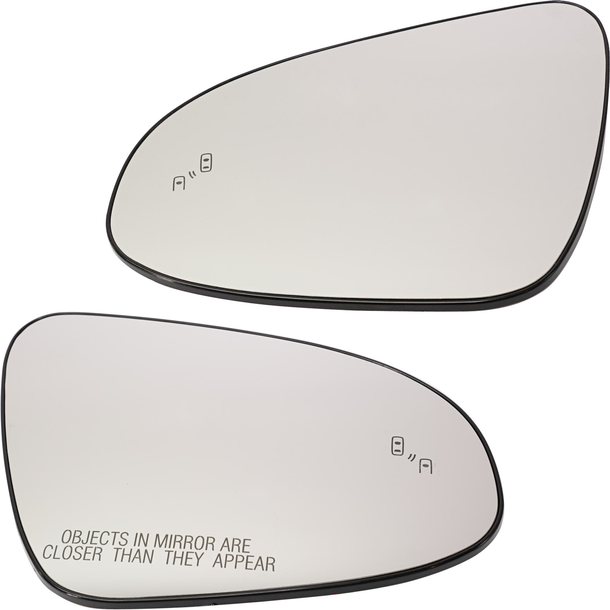 AM C HR 18-22 MIRROR GLASS RH AND LH Heated w Backing Plate w Blind Spot Detection Japan Turkey Built Vehicle SKU SET TY235GR Partslink TO1325137 TO1324137 OEM 87931F4060-87961F4060