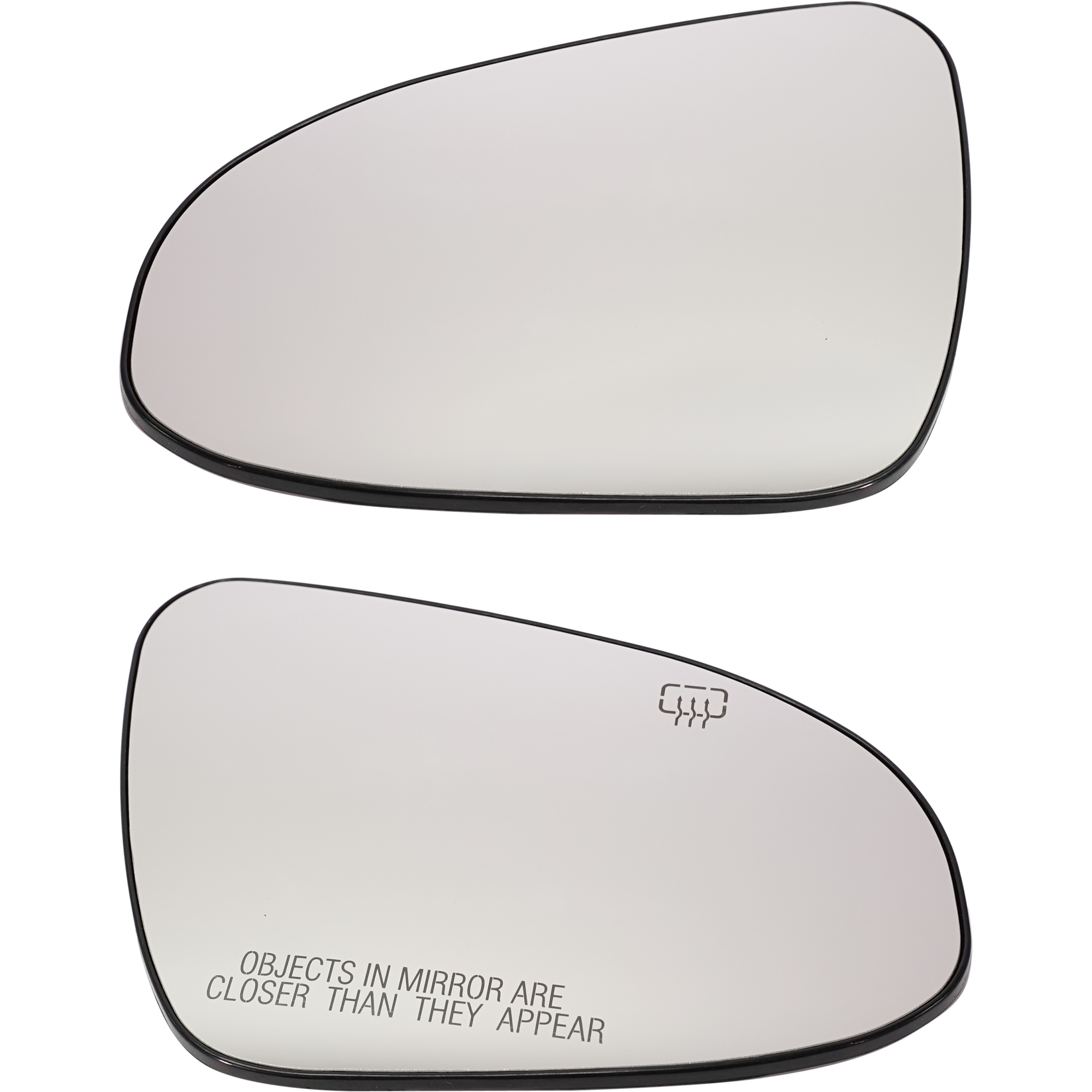 AM COROLLA 14-19 MIRROR GLASS RH AND LH Heated w Backing Plate SKU SET TY239GR Partslink TO1325117 TO1324117 OEM 8793102F90-8796102F30