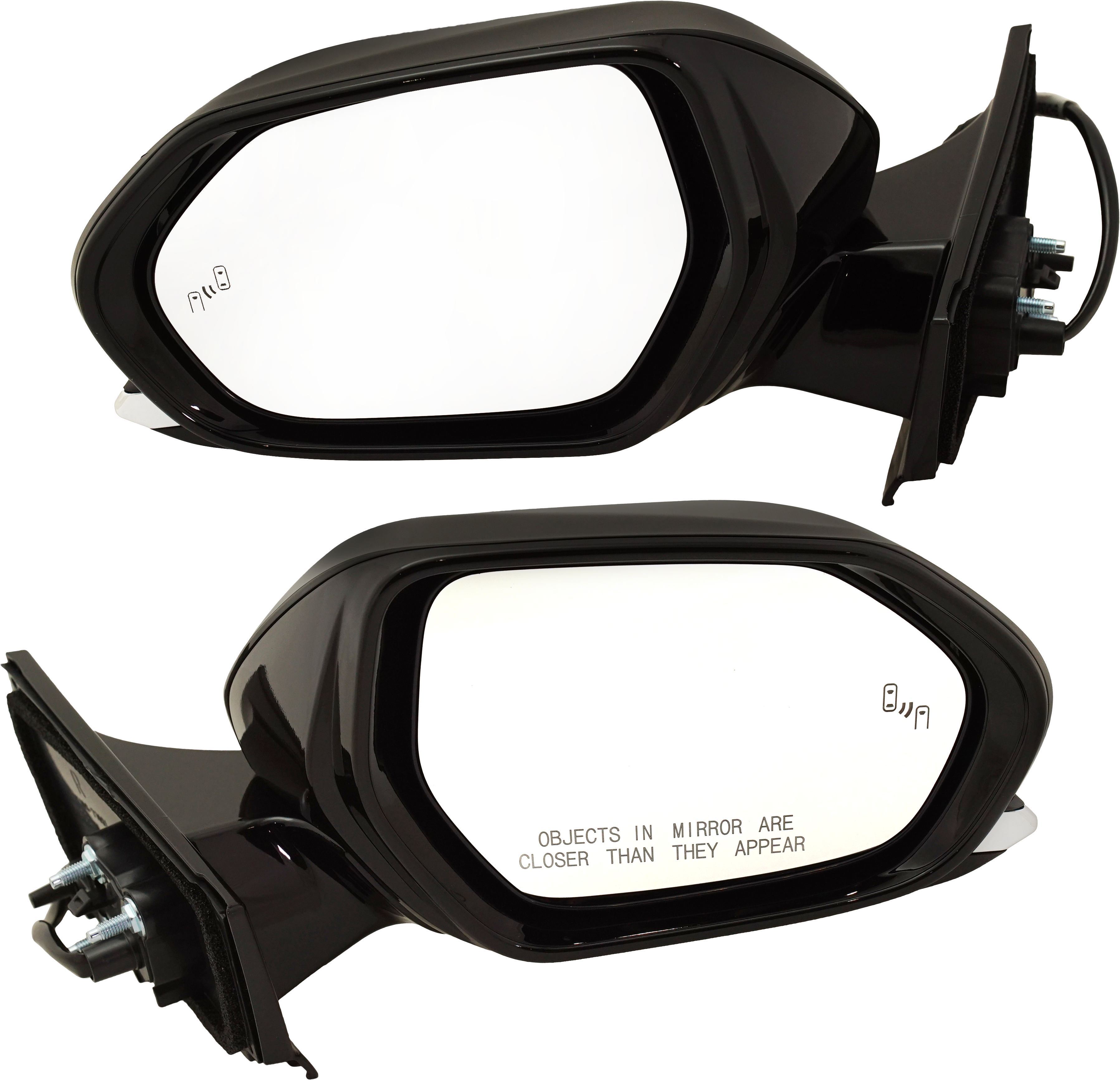AM PRIUS 16-20 PRIUS PRIME 17-20 MIRROR RH AND LH Power Manual Folding Heated Paintable. w BSD SKU SET TY241ER Partslink TO1320357 TO1321357 OEM 8791047420-8794047410