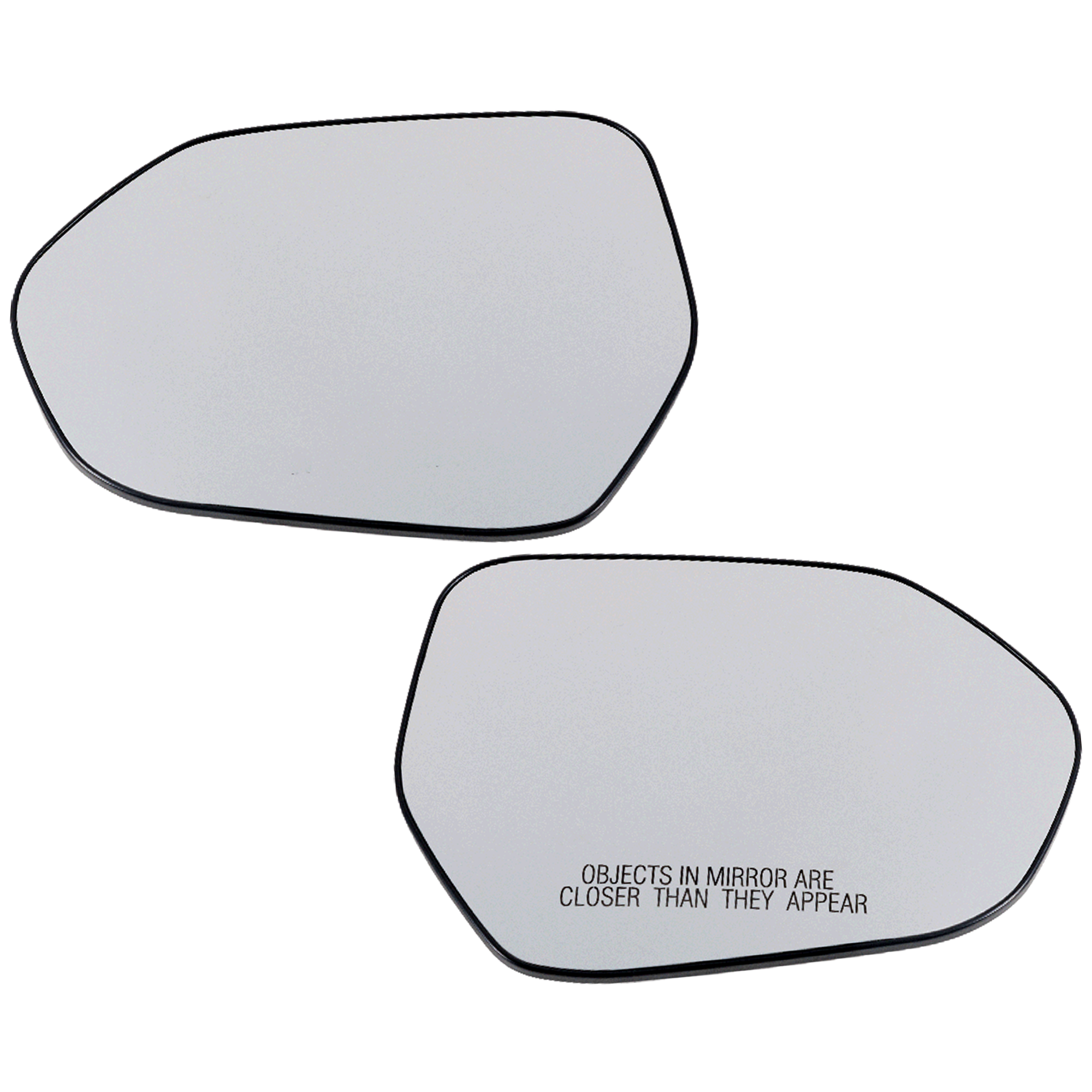 AM CAMRY 18-24 MIRROR GLASS RH AND LH Heated w o Backing Plate No Blind Spot Detection Non Hybrid North America Built Vehicle SKU SET TY241GR Partslink TO1325140 TO1324140 OEM 8790206180-8790706160