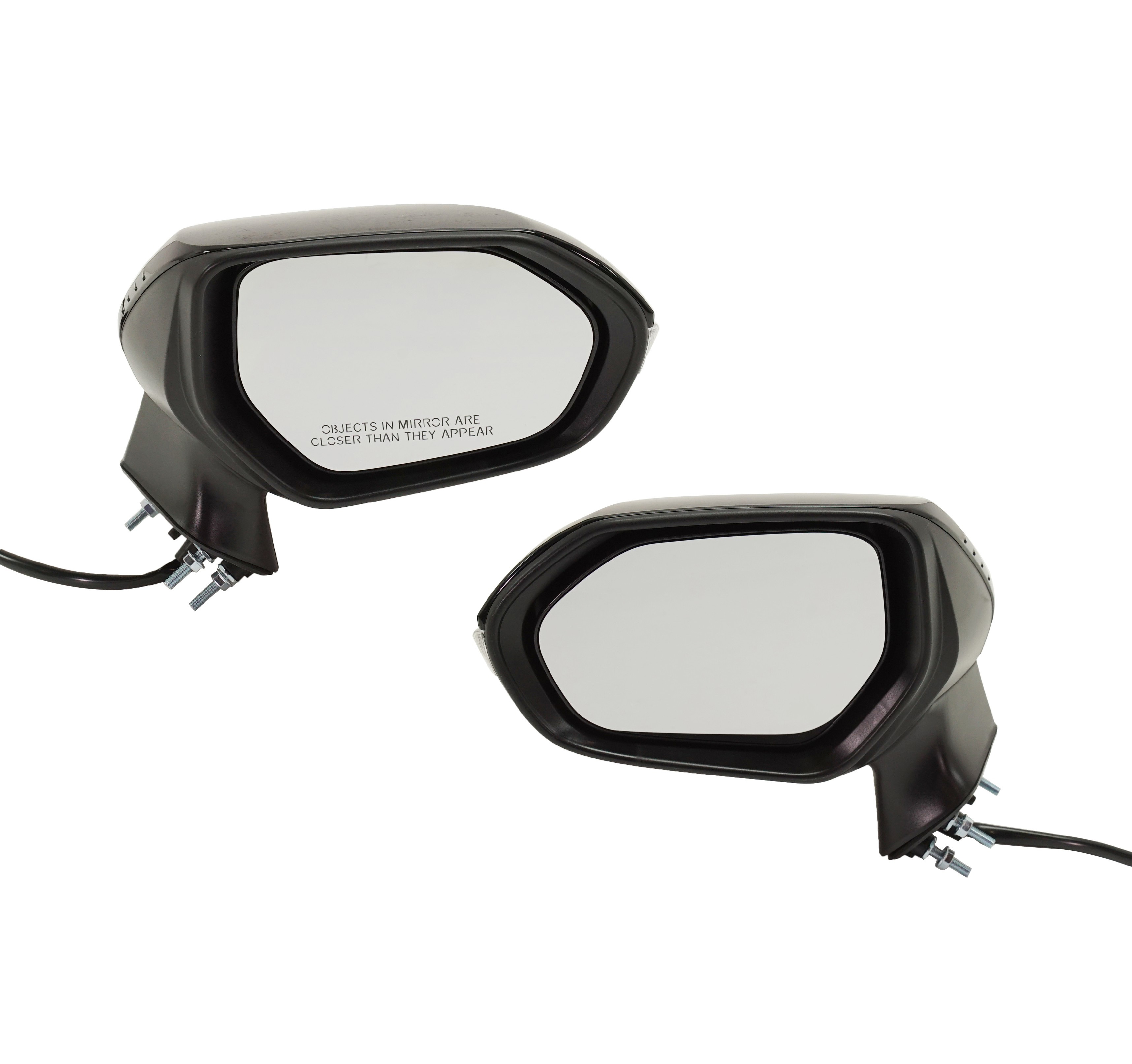 AM COROLLA 19-25 MIRROR RH AND LH Power Manual Folding Heated Paintable Signal Light No BSD SKU SET TY245ER S Partslink TO1320394 TO1321394 OEM 8791012F80-8791502360-87915522