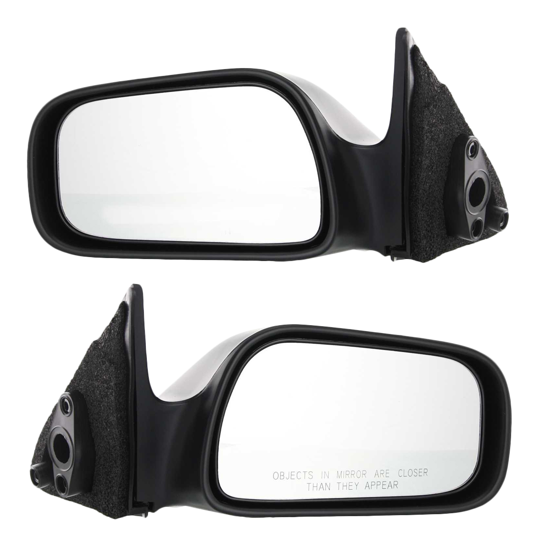 AM CAMRY 92-96 MIRROR RH AND LH Manual Adjust Non Folding Non Heated Paintable No Auto dimming BSD Memory and Signal Light SKU SET TY24R Partslink TO1320114 TO1321114 OEM 8791006040-8794006010