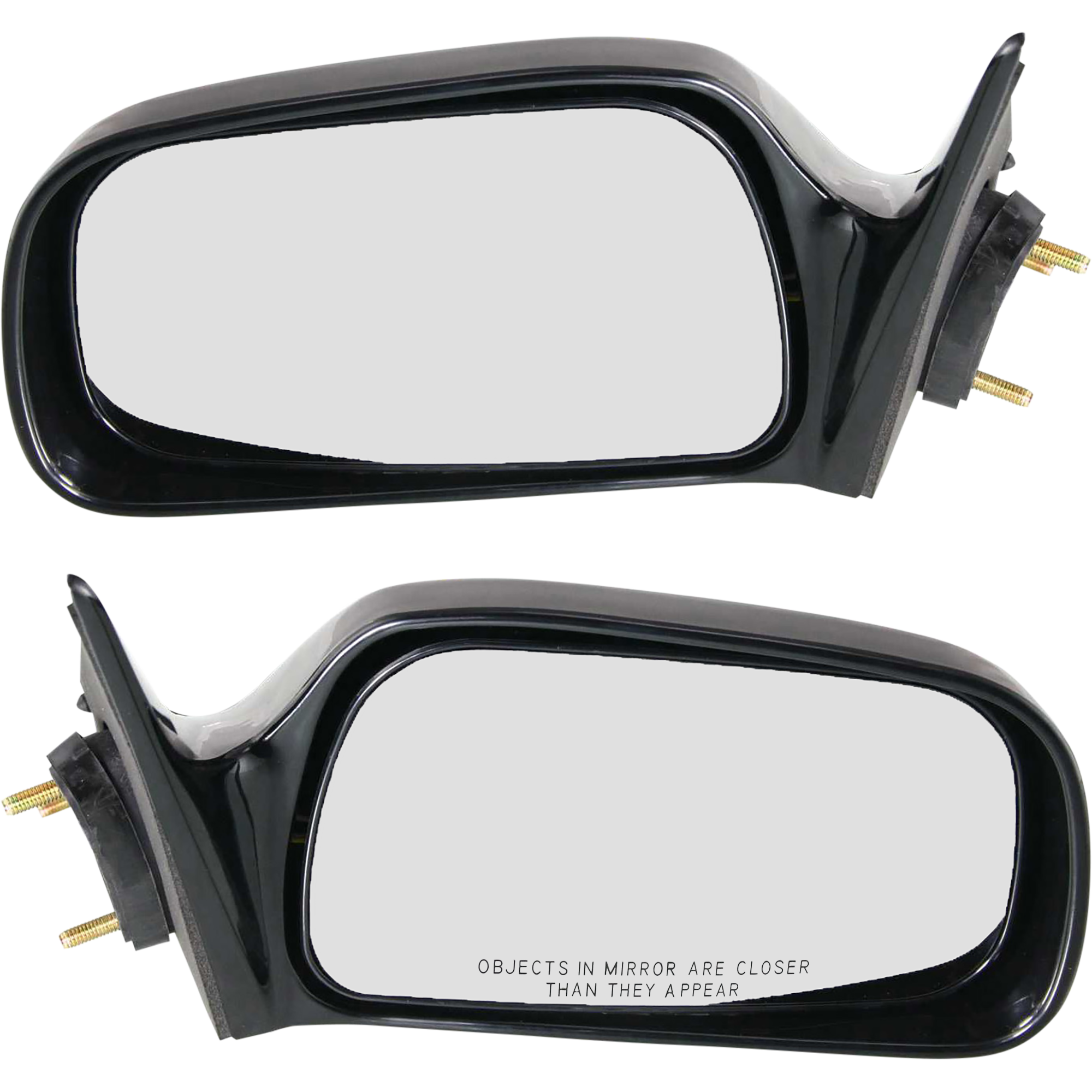 AM CAMRY 97-01 MIRROR RH AND LH Power Non Folding Non Heated Paintable USA Built Vehicle CE LE Models SKU SET TY26ER Partslink TO1320131 TO1321131 OEM 87910AA900-87940AA010C0