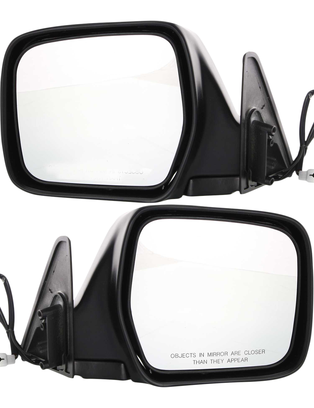 AM LAND CRUISER 91-97 MIRROR RH AND LH Power Manual Folding Non Heated Paintable SKU SET TY28ER Partslink TO1320146 TO1321146 OEM 879106018013-879406013013