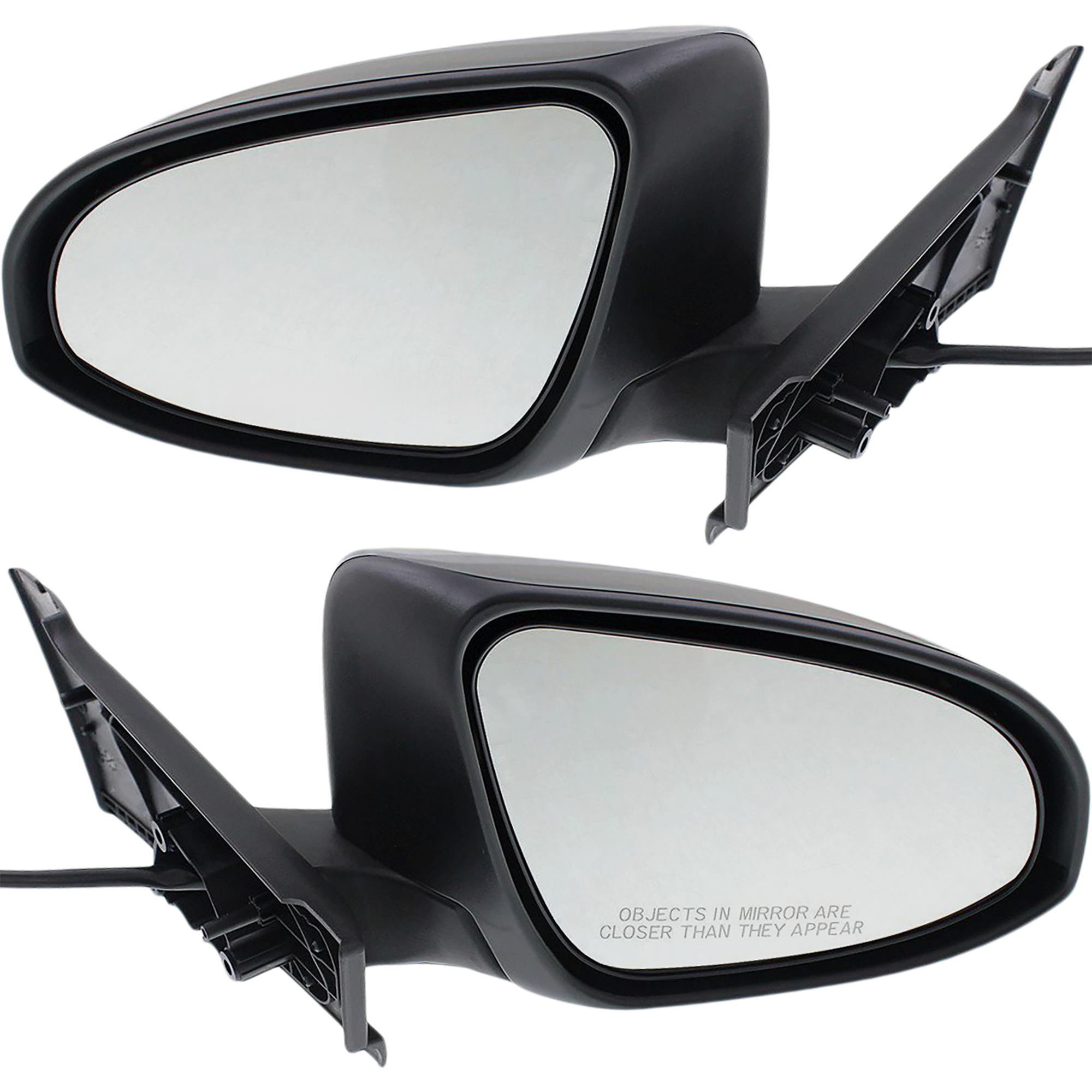 AM YARIS 12-14 MIRROR RH AND LH Power Manual Folding Non Heated Paintable Hatchback Japan Built Vehicle SKU SET TY29ER Partslink TO1320279 TO1321279 OEM 8791052C70 PFM 8794052C50 PFM