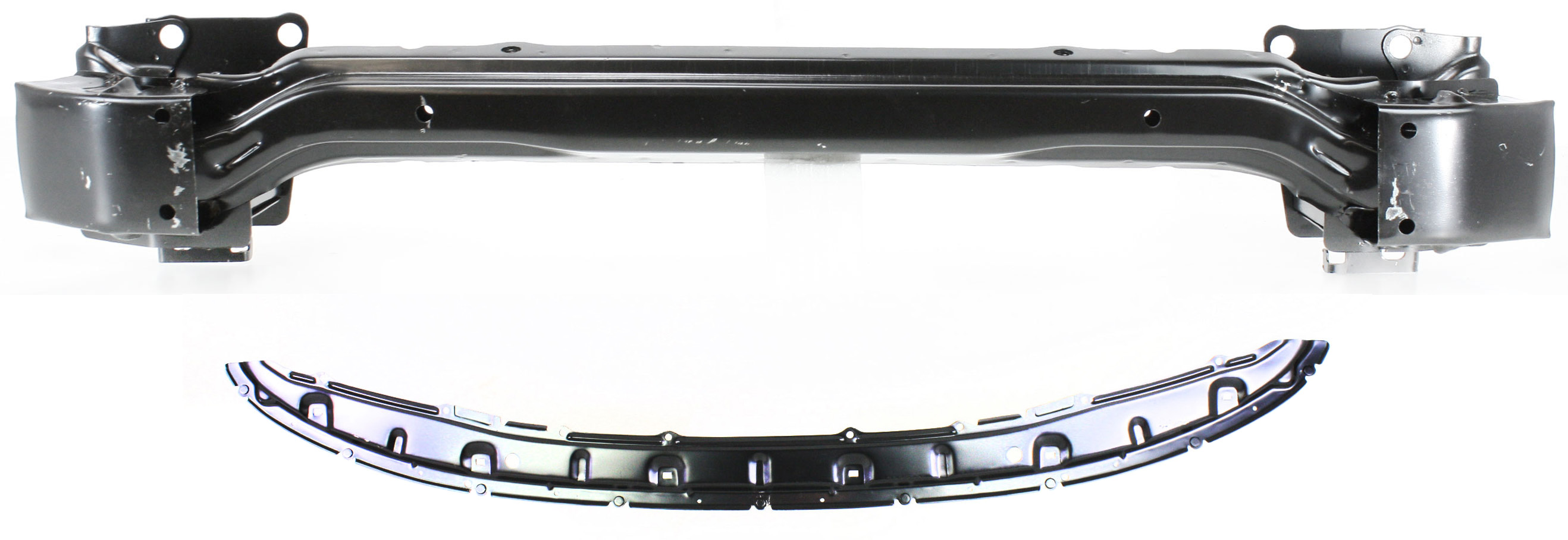 AM 4RUNNER 99-02 FRONT REINFORCEMENT Set of 2 with Upper Extension SKU SET TY3149-2 Partslink TO1006166 TO1008105 OEM 5202135020-5212535020