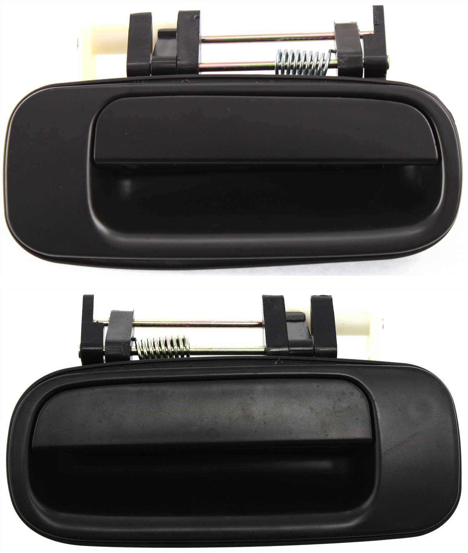 AM CAMRY 92-96 REAR DOOR HANDLE RH and LH Included Outer Plastic Textured DX SE Models SKU SET TY3260 Partslink TO1521101 TO1520101 OEM 6923032041C1-6924032041C1