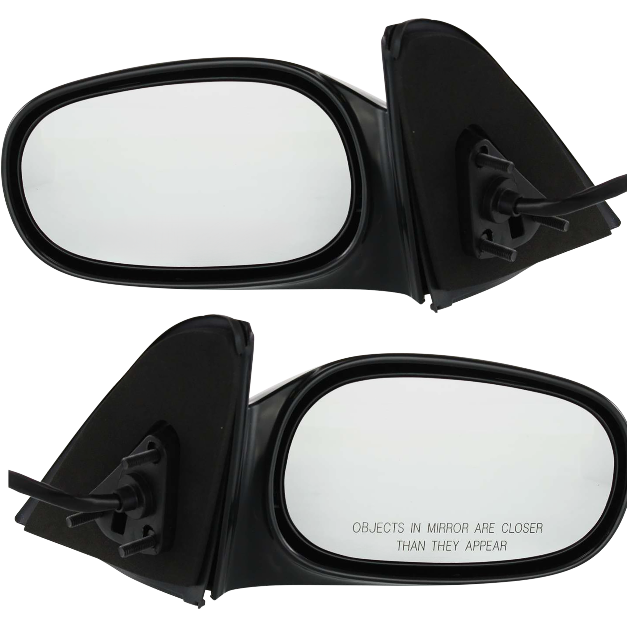 AM COROLLA PRIZM 98-02 MIRROR RH AND LH Power Non Folding Non Heated Paintable No Auto dimming BSD Memory and Signal Light Corolla LE Model SKU SET TY37ER Partslink TO1320129 GM1320229 TO1321129 GM1321229 OEM 8791002190C0-94857543-87940021