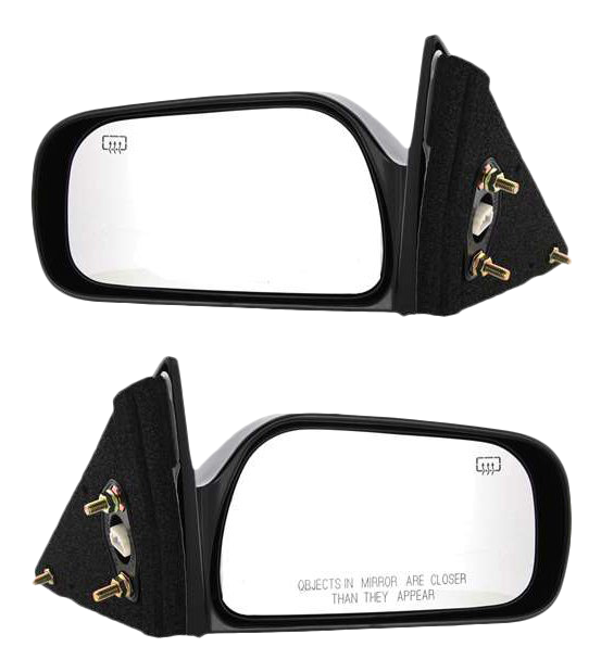 AM CAMRY 97-01 MIRROR RH AND LH Power Non Folding Heated Paintable Japan Built Vehicle XLE Model SKU SET TY42ER Partslink TO1320133 TO1321133 OEM 8791033280C0-8794033230C0
