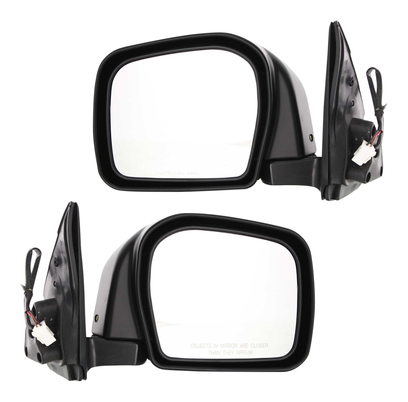 AM 4RUNNER 00-02 MIRROR RH AND LH Power Manual Folding Non Heated Paintable No Auto dimming BSD Memory and Signal Light SKU SET TY44ER Partslink TO1320174 TO1321174 OEM 879103D010-8794035811