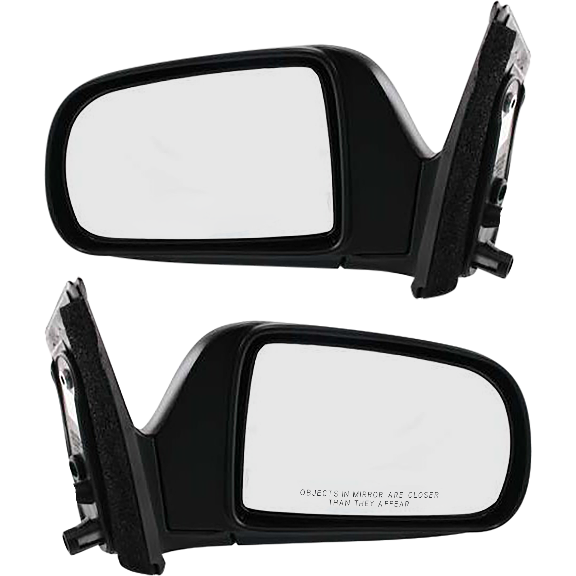 AM SIENNA 98-03 MIRROR RH AND LH Manual Adjust Manual Folding Non Heated Paintable CE Model SKU SET TY50R Partslink TO1320134 TO1321134 OEM 8791008050-8794008050