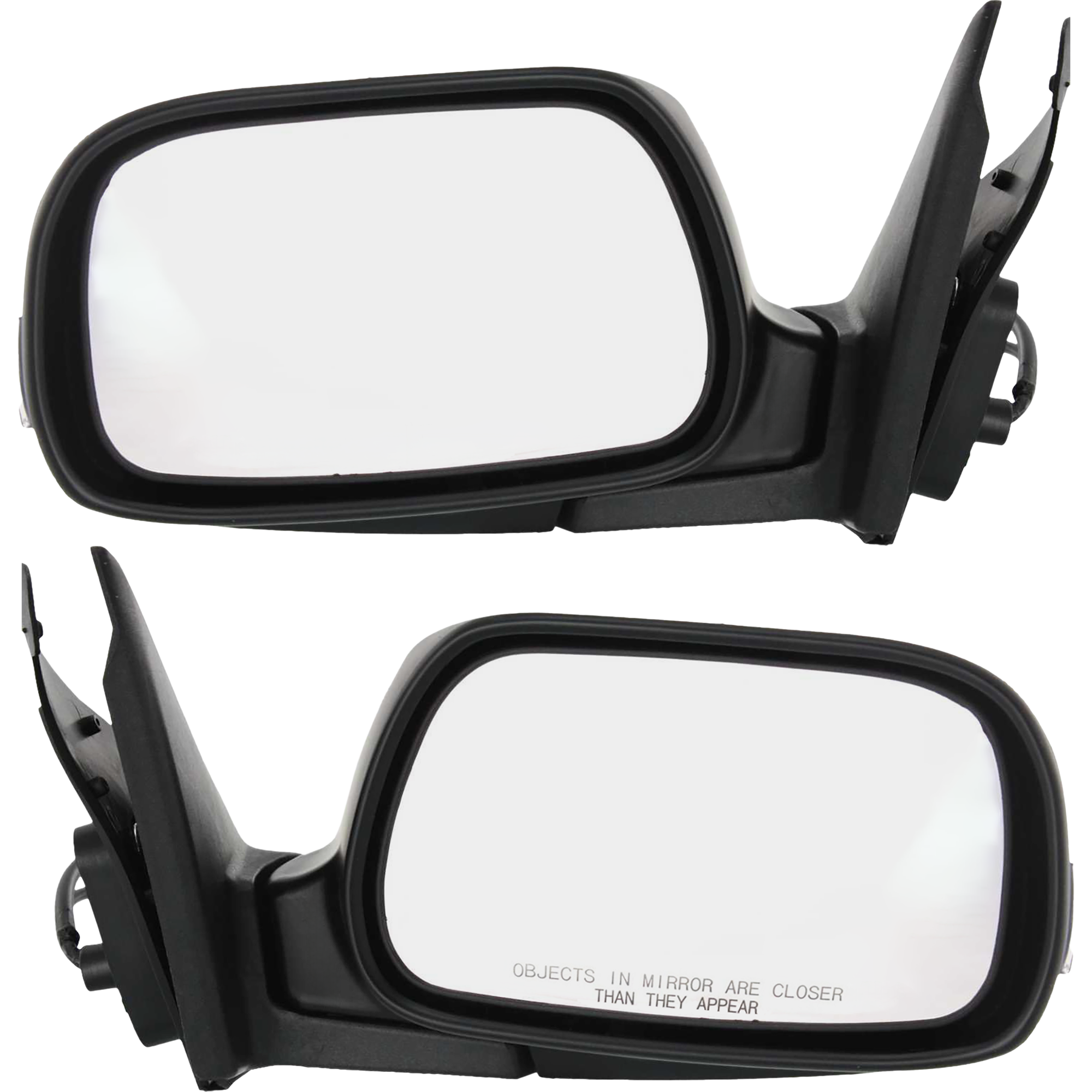 AM CAMRY 02-06 MIRROR RH AND LH Power Manual Folding Non Heated Paintable w In housing Signal Light No Auto dimming BSD and Memory Japan Built Vehicle SKU SET TY52ER S OEM 8791033490-8794033450