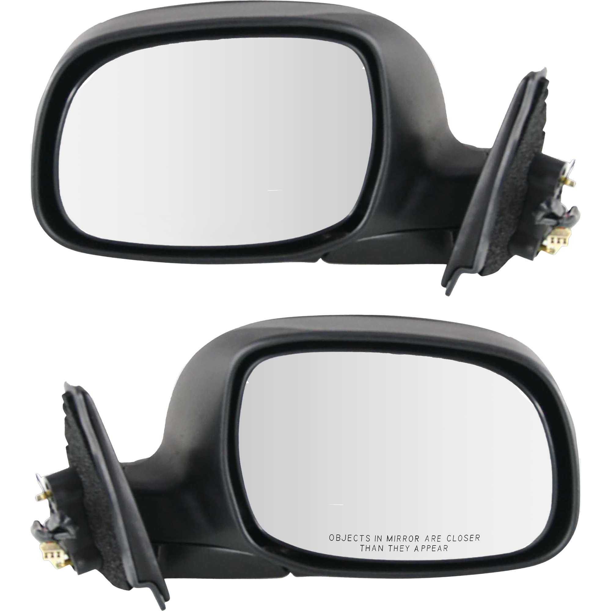 AM TUNDRA 00-06 MIRROR RH AND LH Non Towing Power Non Heated Manual Folding Paintable Limited Model Access Cab SKU SET TY59ER Partslink TO1320189 TO1321189 OEM 879100C050C1-879400C050C1
