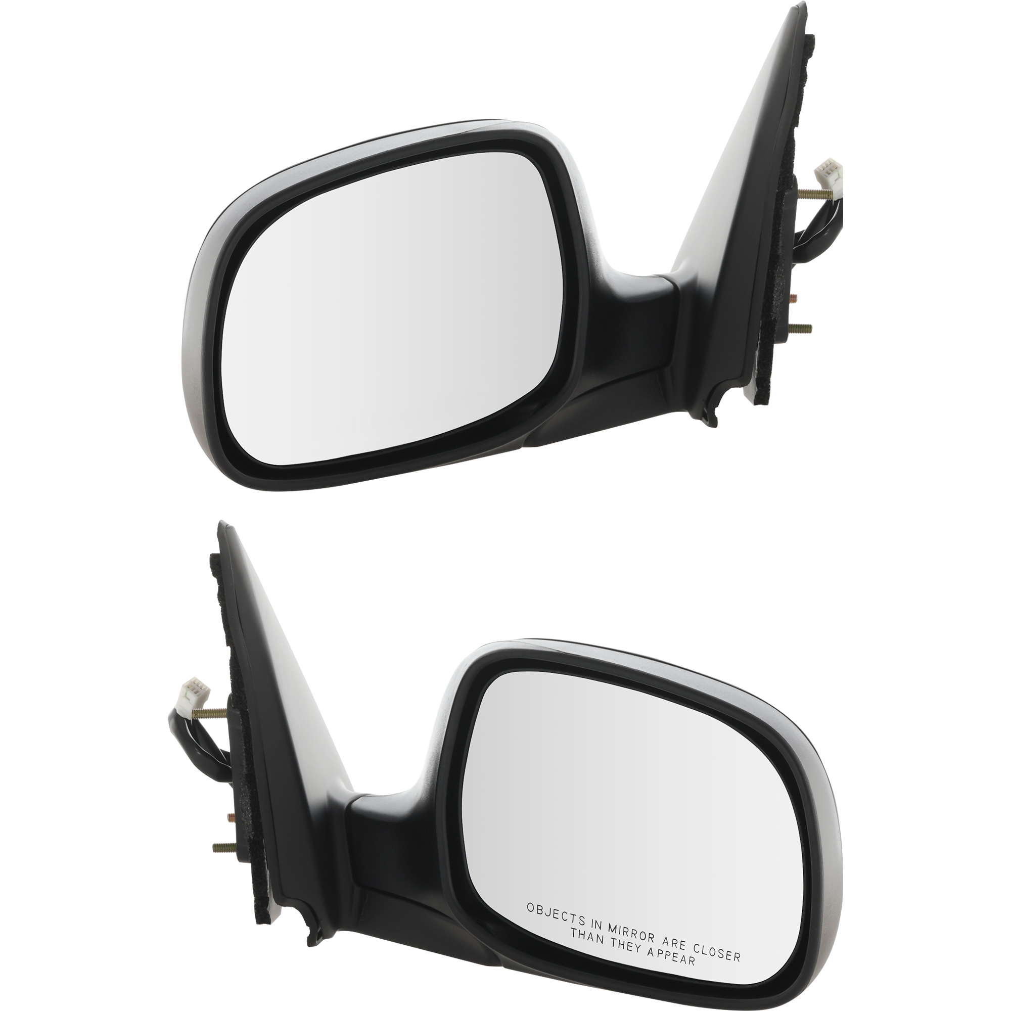 AM SEQUOIA 01-07 TUNDRA 04-06 MIRROR RH AND LH Non Towing Power Heated Manual Folding Paintable Limited Model Tundra Double Cab SKU SET TY61ER Partslink TO1320192 TO1321192 OEM 879100C070C0-879400C070C0