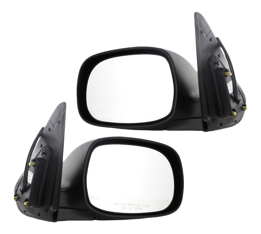 AM SEQUOIA 01-07 TUNDRA 04-06 MIRROR RH AND LH Non Towing Power Non Heated Manual Folding Paintable Sequoia SR5 Model Tundra Limited Model SKU SET TY64ER Partslink TO1320193 TO1321193 OEM 879100C060C0-879400C060C0