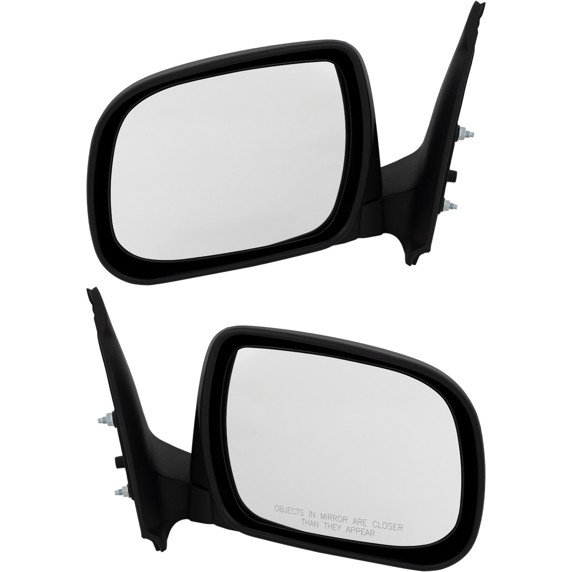AM TACOMA 05-11 MIRROR RH AND LH Manual Adjust Manual Folding Non Heated Textured SKU SET TY67R Partslink TO1320204 TO1321204 OEM 8791004160-8794004170