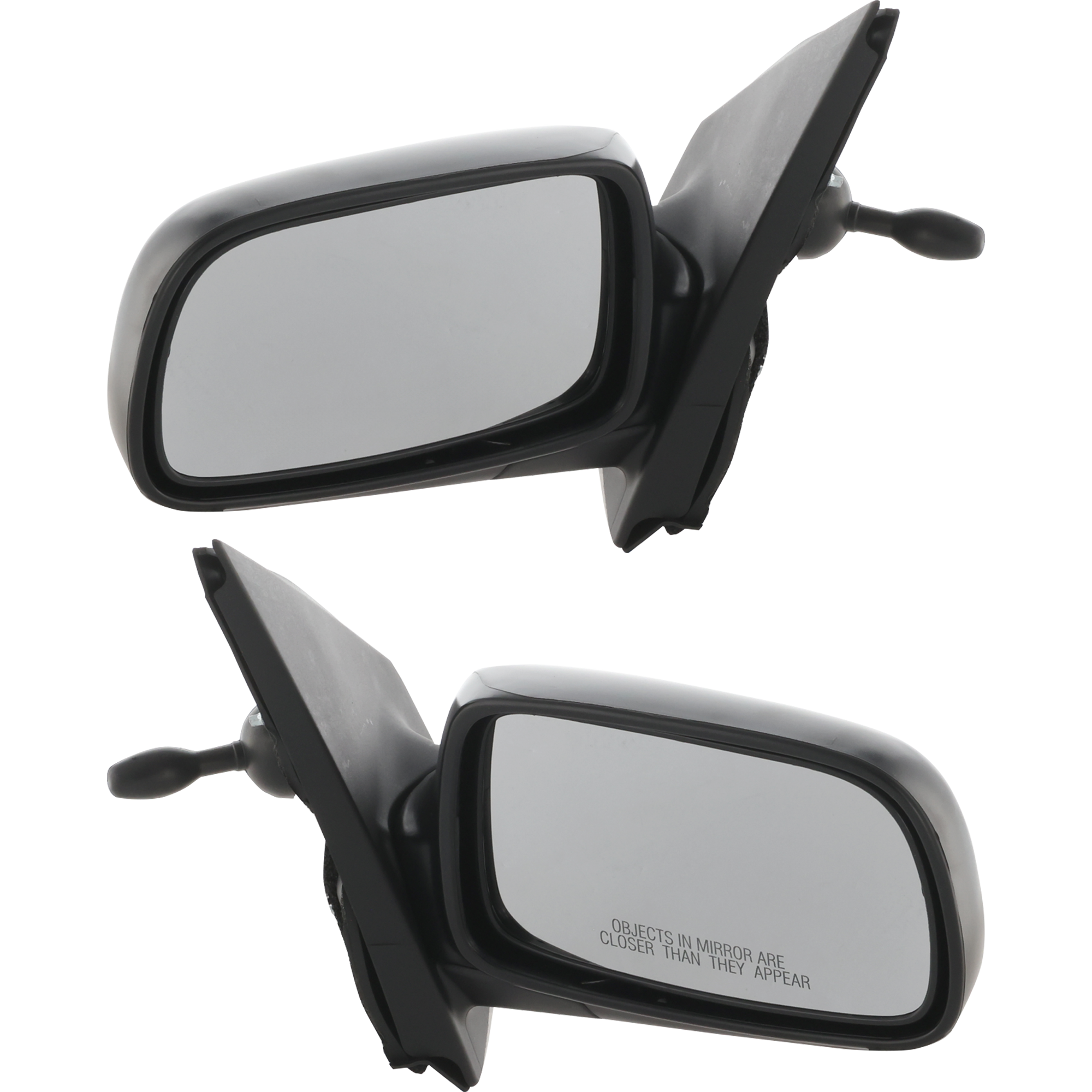 AM ECHO 00-05 MIRROR RH AND LH Manual Adjust Manual Folding Non Heated Textured No Auto dimming BSD Memory and Signal Light Coupe Sedan SKU SET TY69R Partslink TO1320197 TO1321197 OEM 8791052232-8794052212