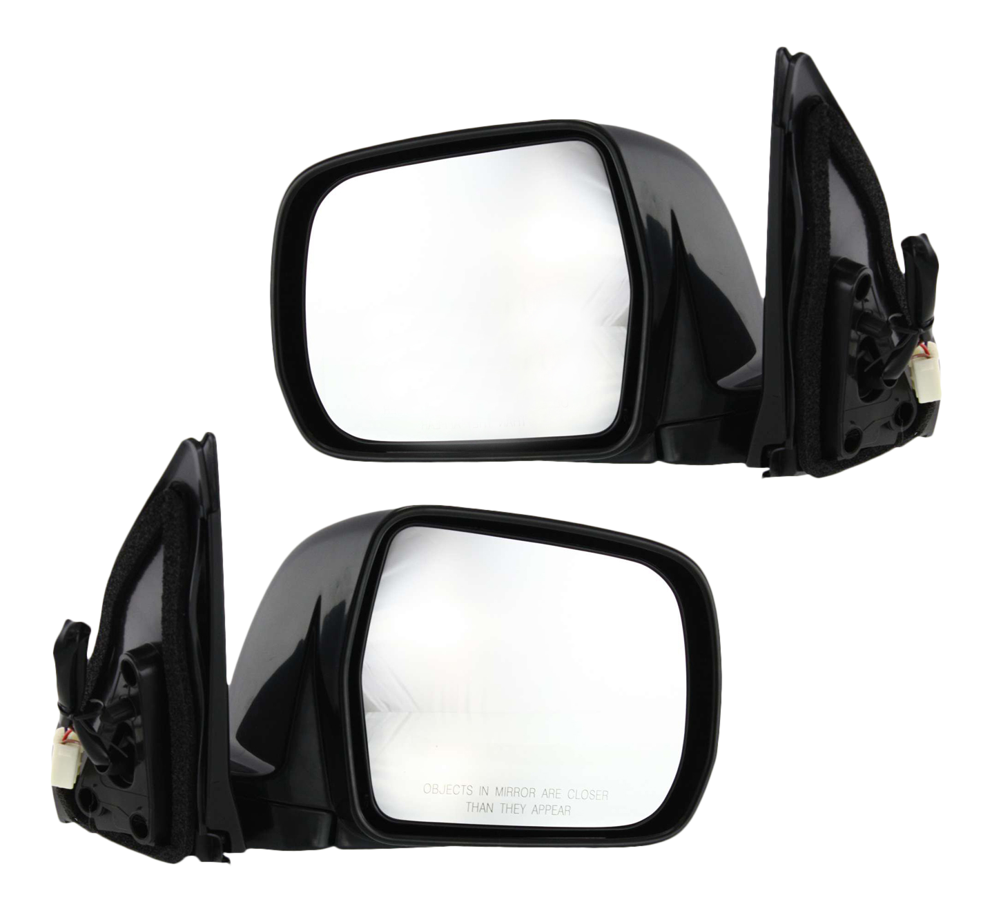 AM HIGHLANDER 01-07 MIRROR RH AND LH Power Manual Folding Non Heated Paintable SKU SET TY70ER Partslink TO1320200 TO1321200 OEM 8791048150C0-8794048150C0