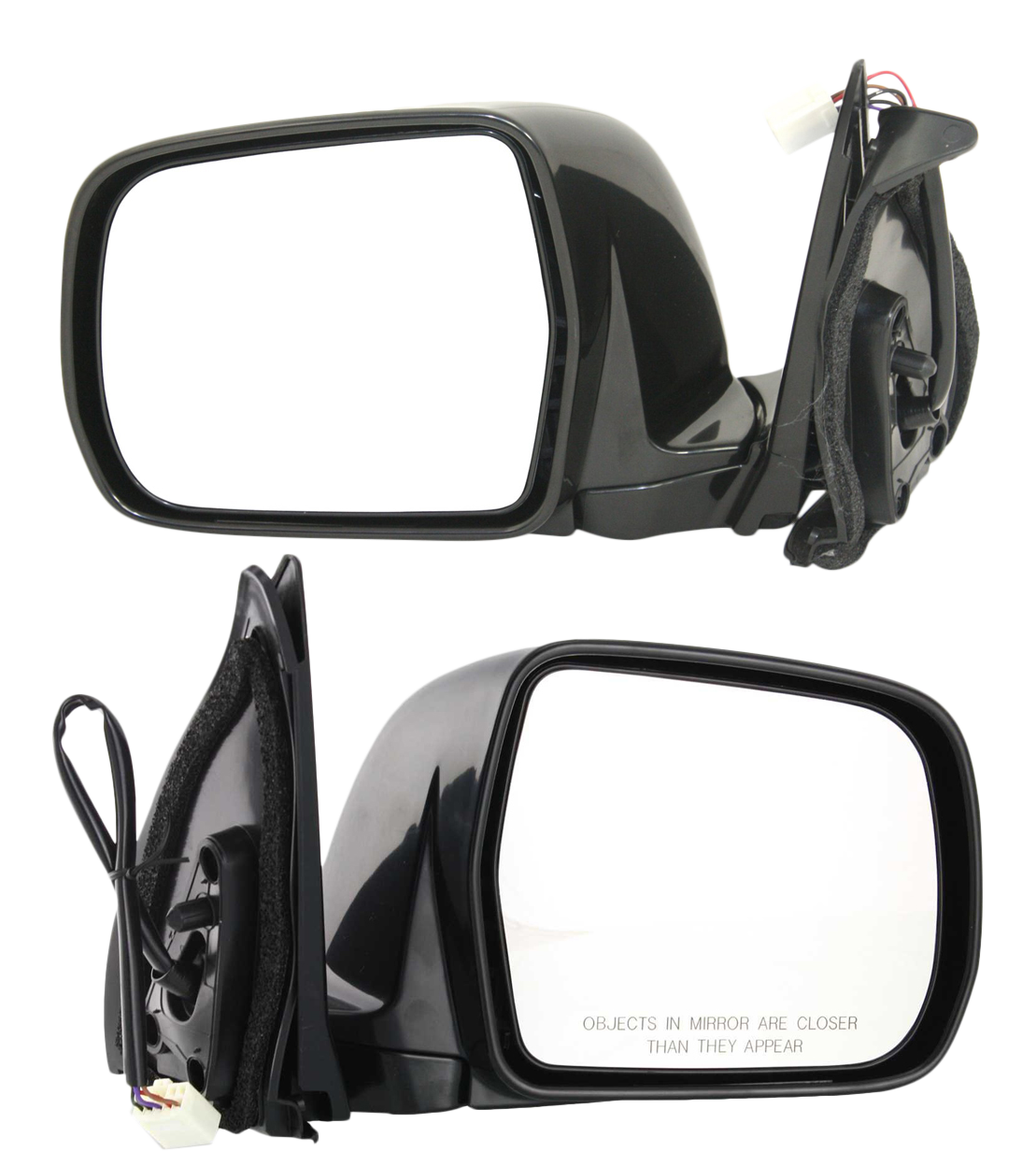 AM HIGHLANDER 01-07 MIRROR RH AND LH Power Manual Folding Heated Paintable SKU SET TY71ER Partslink TO1320211 TO1321211 OEM 8791048160C0-8794048160C0