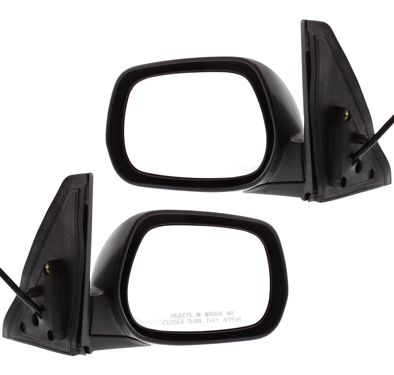AM RAV4-01-05 MIRROR RH AND LH Power Manual Folding Heated Paintable SKU SET TY79ER Partslink TO1320226 TO1321226 OEM 8791042800-8791042690-87940427