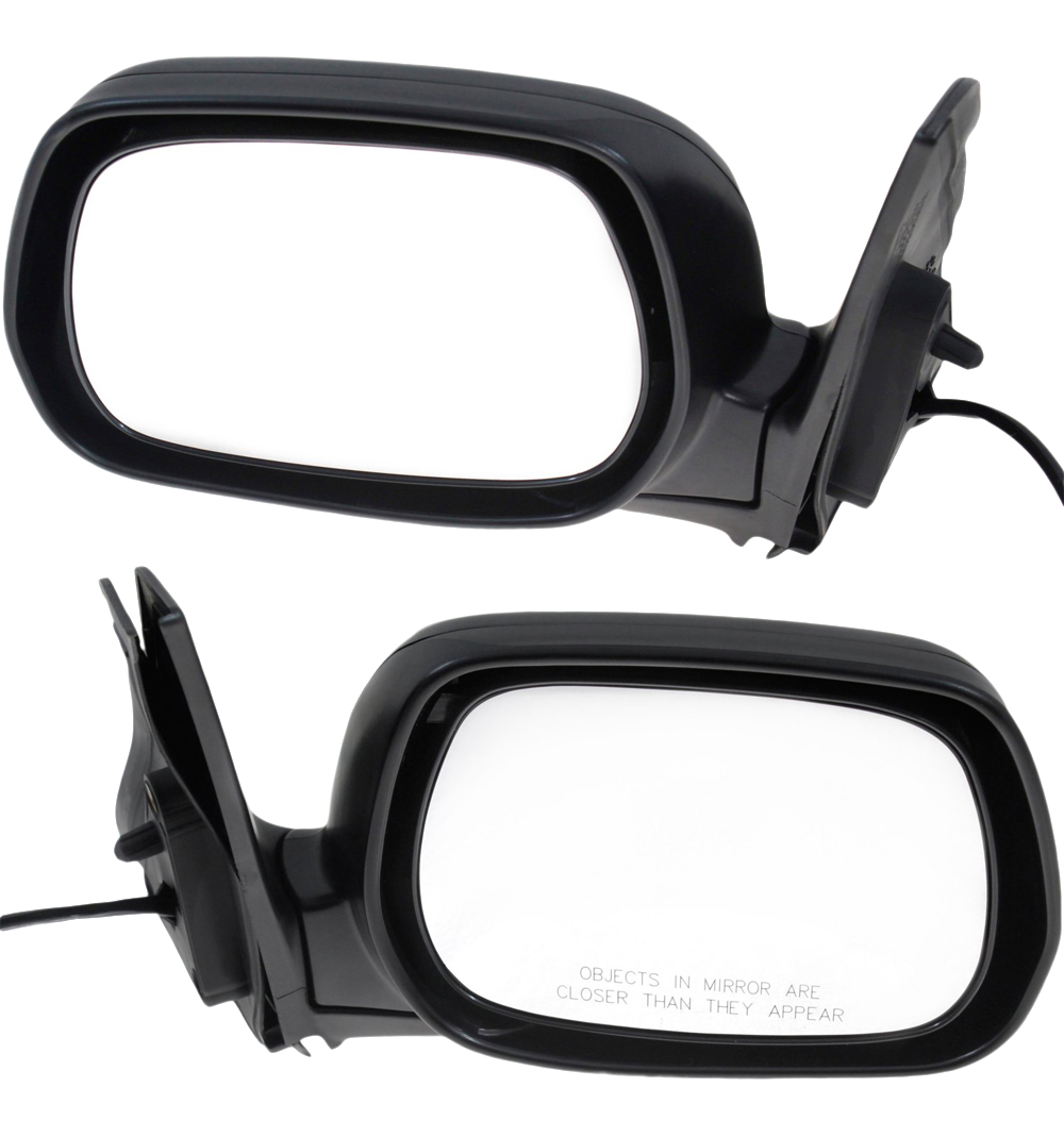 AM RAV4-01-05 MIRROR RH AND LH Power Manual Folding Non Heated Paintable SKU SET TY80ER Partslink TO1320224 TO1321224 OEM 8791042790-8794042630