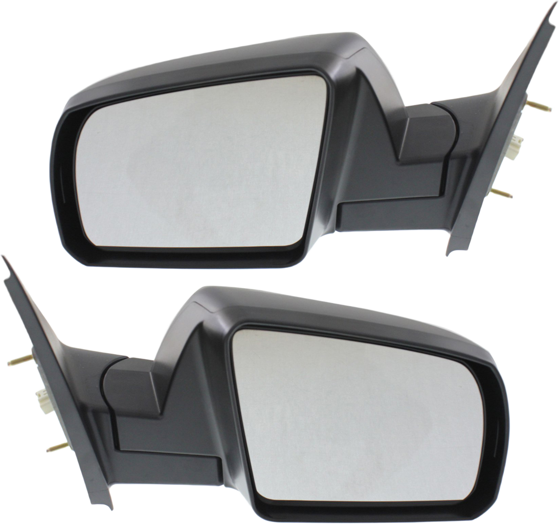 AM TUNDRA 07-13 MIRROR RH AND LH Non Towing Power Manual Folding Non Heated Textured No Memory Puddle Light and Signal Light w o Cold Climate Spec SR5 Model SKU SET TY91ER Partslink TO1320242 TO1321242 OEM 879100C231-879400C231