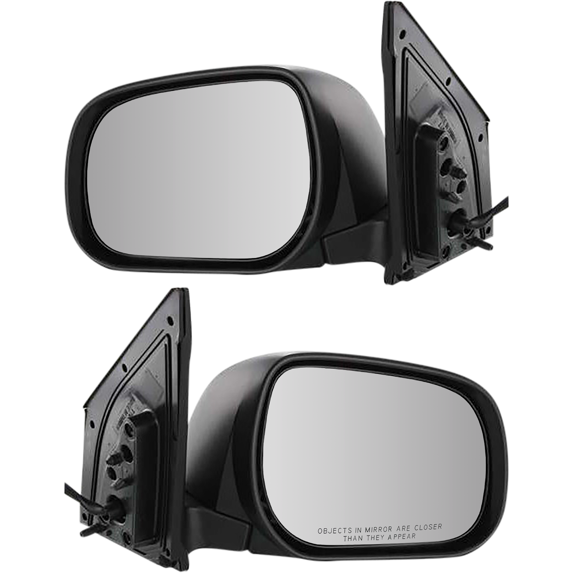 AM RAV4-06-08 MIRROR RH AND LH Power Manual Folding Non Heated Paintable Japan Built Vehicle SKU SET TY93ER Partslink TO1320234 TO1321234 OEM 8791042870-8794042810