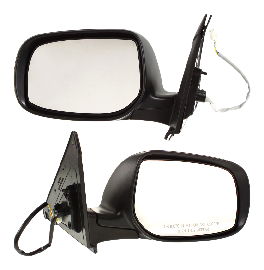 AM MATRIX 09-13 MIRROR RH AND LH Power Manual Folding Non Heated Paintable SKU SET TY97ER Partslink TO1320248 TO1321248 OEM 8790802890-19184609-8790902870