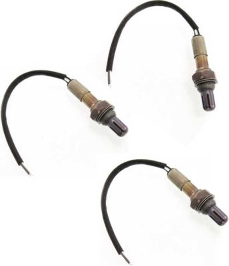 AM UNIVERSAL TYPE OXYGEN SENSOR Heated 4 wire 15 cm long Set of 2 Includes instructions and butt type SKU SET USOS 4000-3