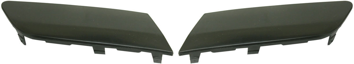 AM JETTA 05-10 FRONT BUMPER MOLDING RH AND LH Included Plastic Black w Headlamp Washer Hole SKU SET V016107 Partslink VW1047104 VW1046104 OEM 1K0807718EGRU 1K0807717EGRU