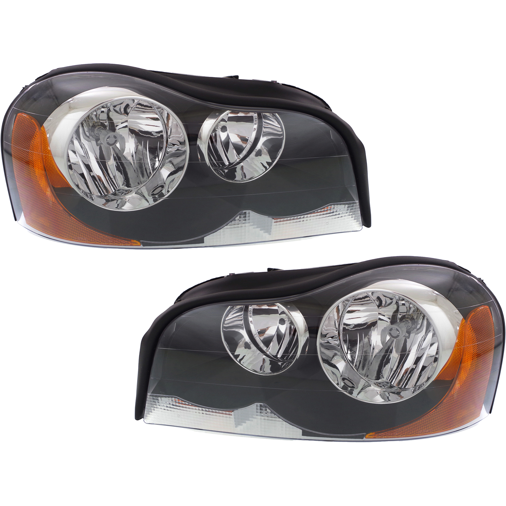 AM XC90-03-14 HEAD LAMP RH AND LH Assembly Halogen w o DRL SKU SET V100127 Partslink VO2502112 VO2503112 OEM 312768096-312768104