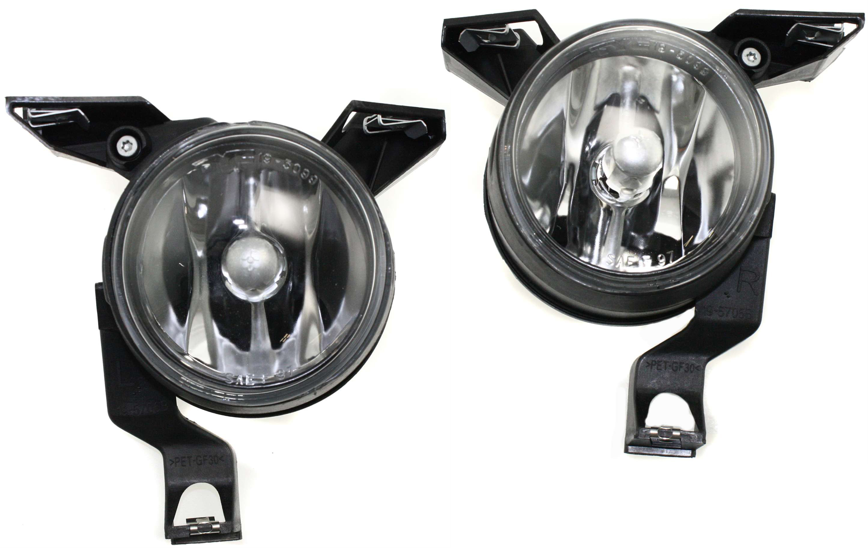 AM BEETLE 01-05 FRONT FOG LAMP RH AND LH Assembly Halogen SKU SET V107501 Partslink VW2593107 VW2592107 OEM 1C0941700B 1C0941699B