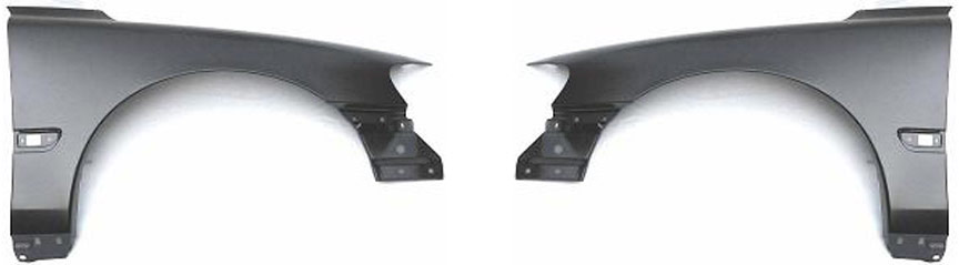 AM S60-01-09 FRONT FENDER RH AND LH Primed SKU SET V220105 Partslink VO1241113 VO1240113 OEM 307964932-307964924