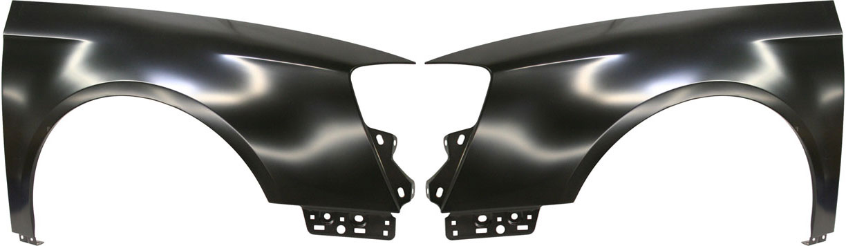 AM PASSAT 06-10 FRONT FENDER RH AND LH Primed CAPA SKU SET V220115Q Partslink VW1240136C VW1241136C OEM 3C0821021-3C0821022